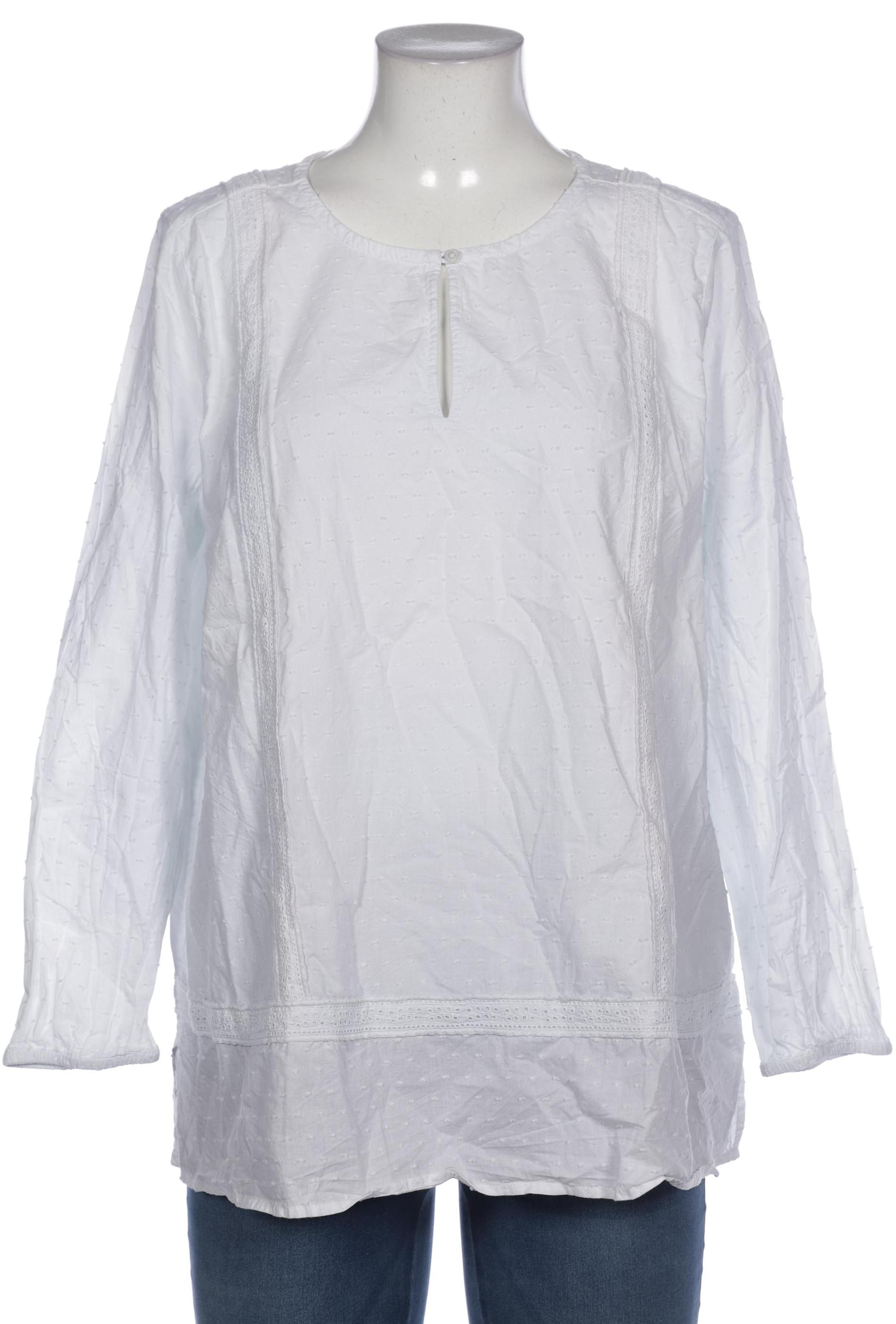 

Lands End Damen Bluse, weiß, Gr. 42