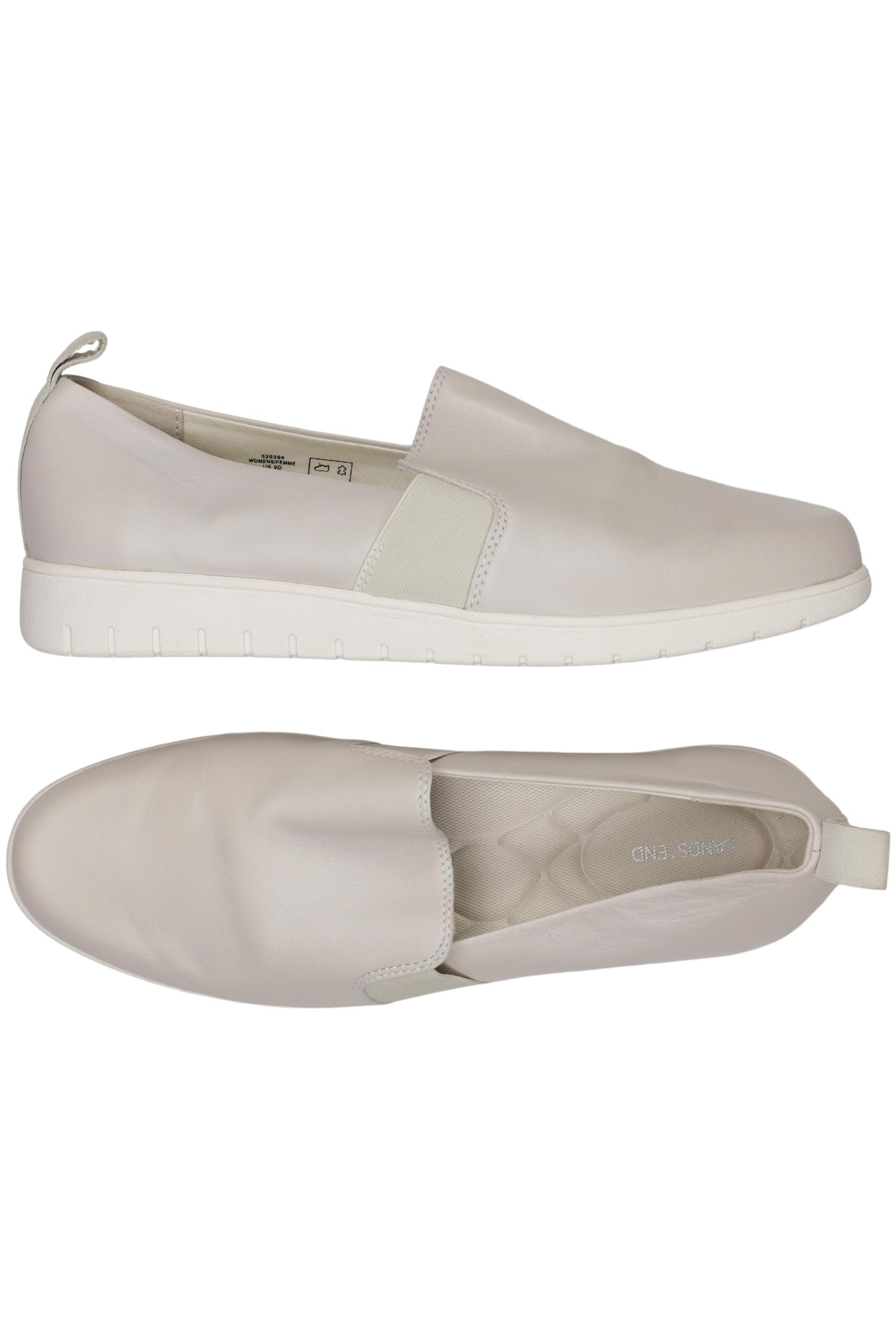 

Lands End Damen Halbschuh, beige, Gr. 40