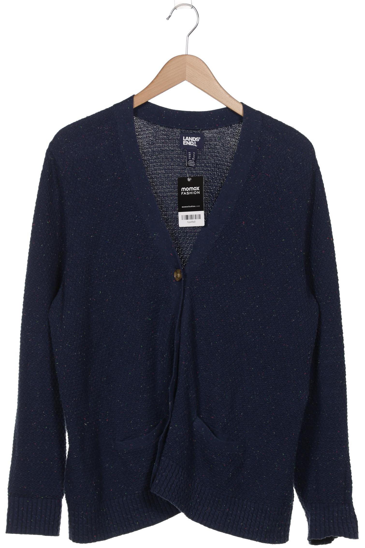 

Lands End Damen Strickjacke, marineblau, Gr. 44
