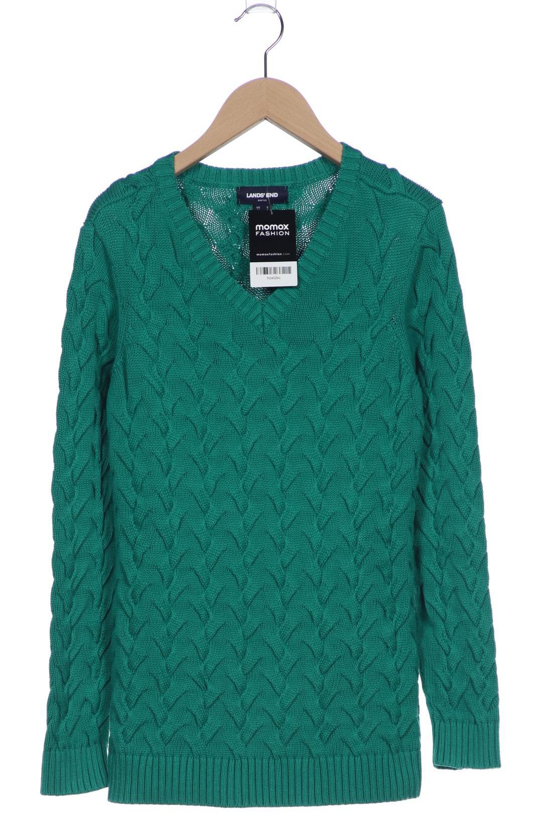 

Lands End Damen Pullover, grün, Gr. 36