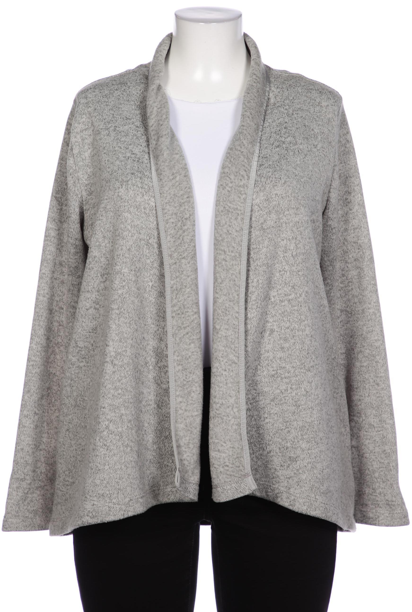 

Lands End Damen Strickjacke, grau, Gr. 42