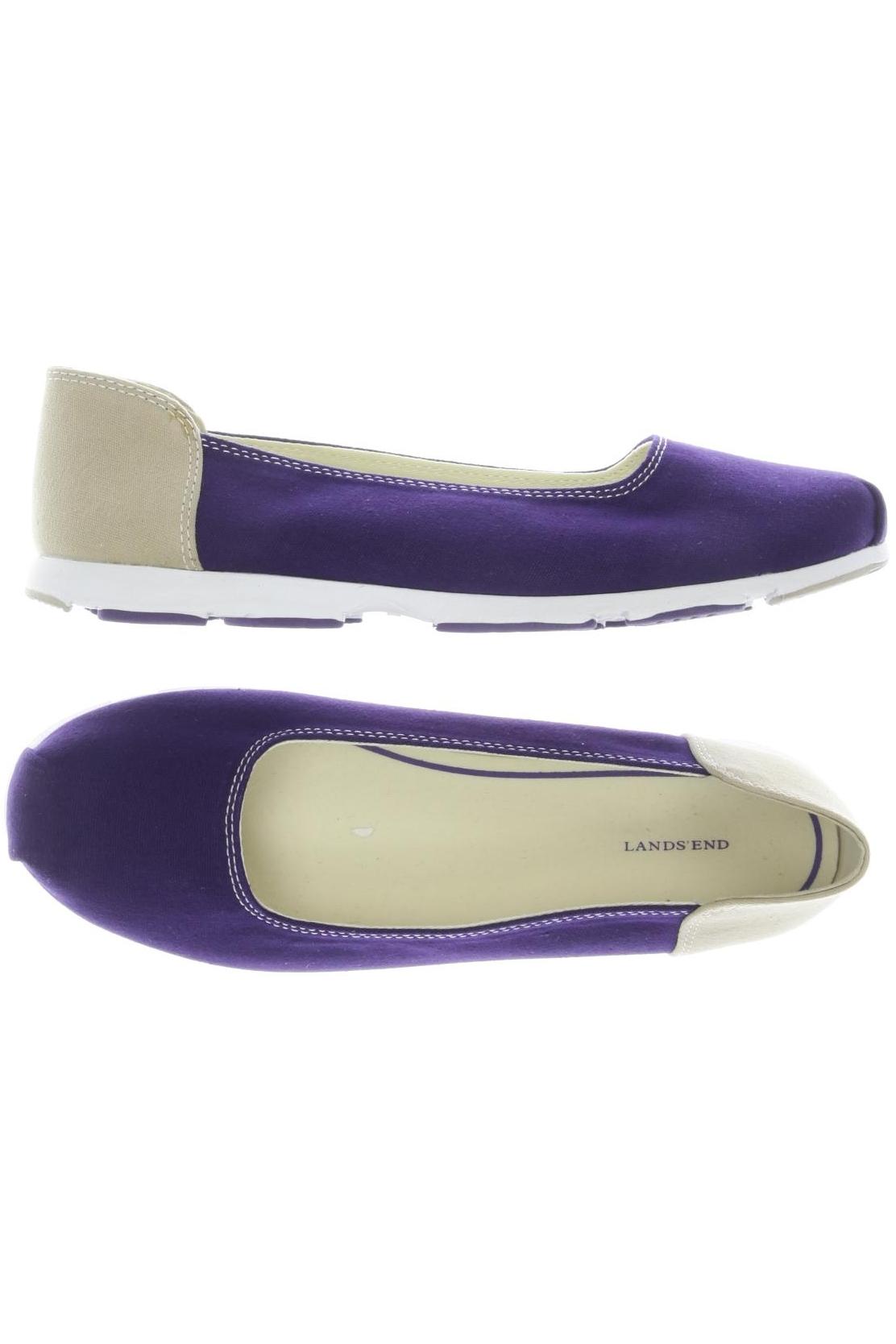 

Lands End Damen Ballerinas, flieder, Gr. 39