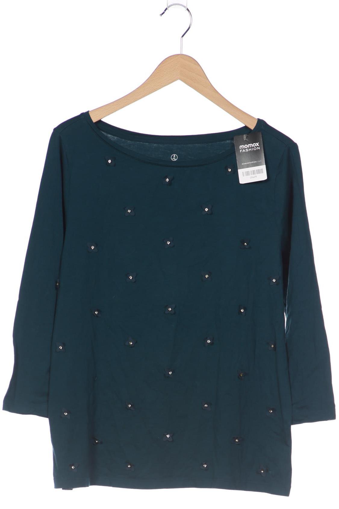 

Lands End Damen Langarmshirt, türkis, Gr. 42
