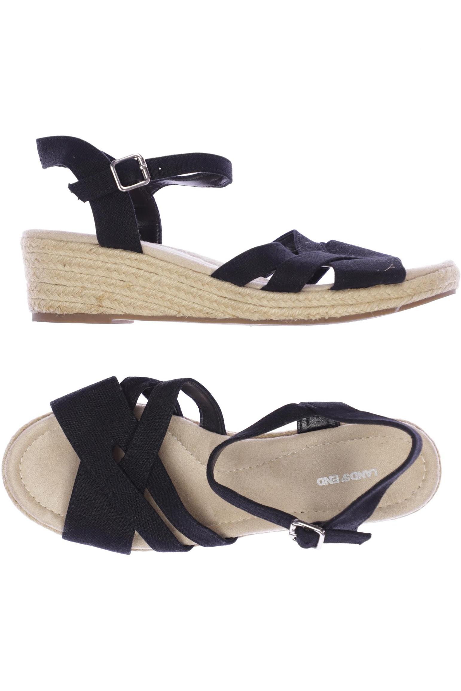 

Lands End Damen Pumps, schwarz, Gr. 8.5