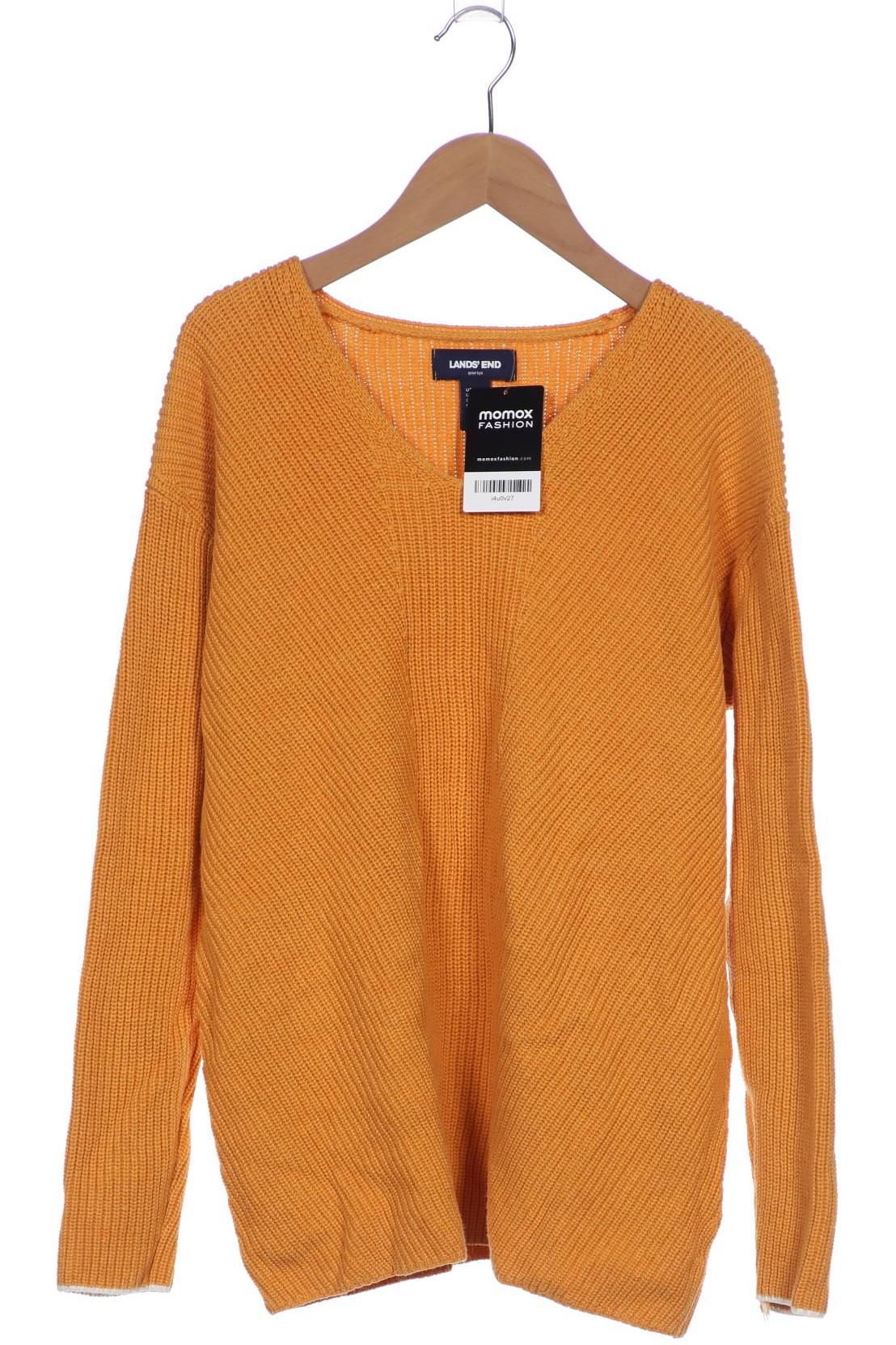 

Lands End Damen Pullover, orange, Gr. 38