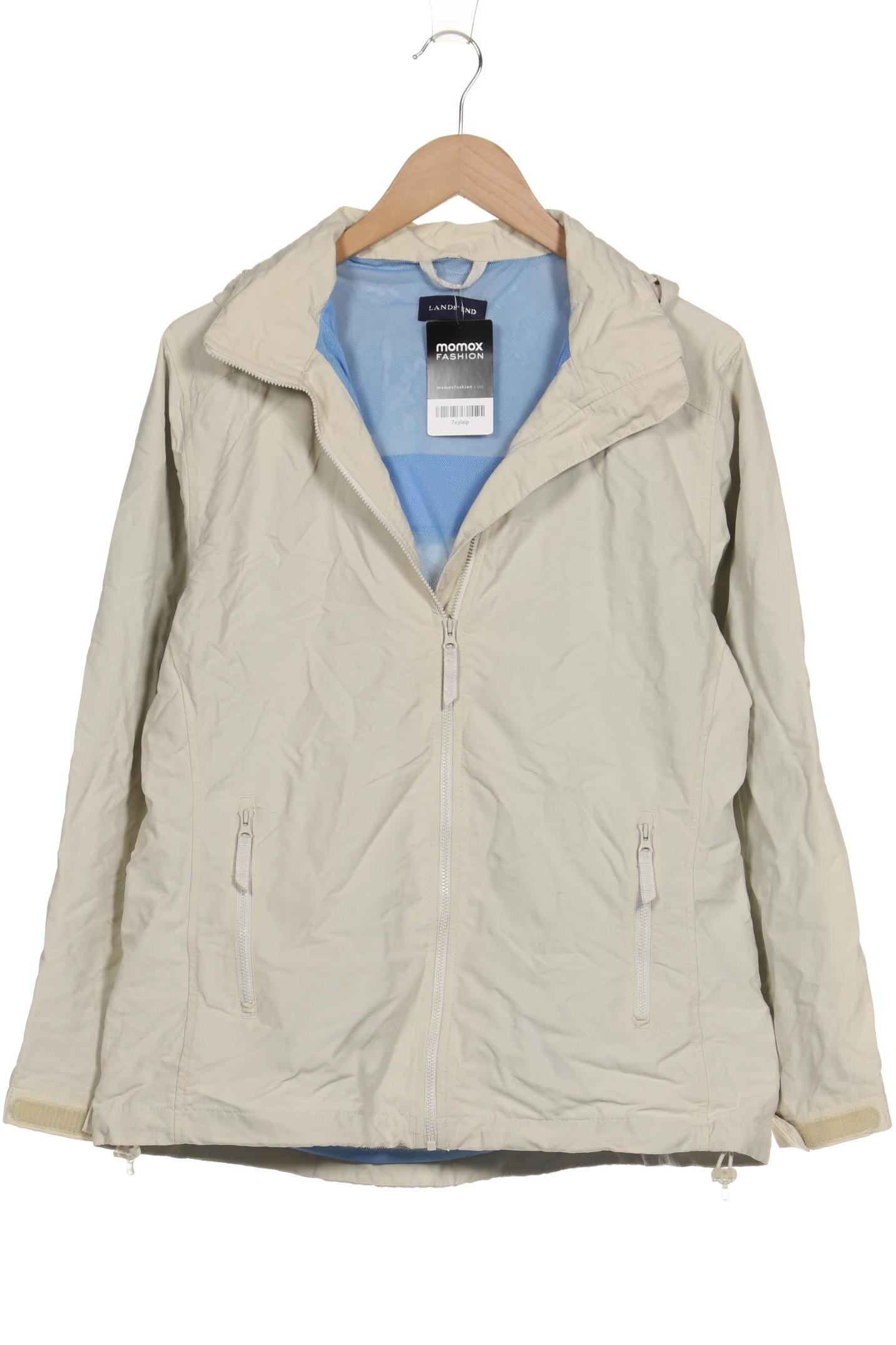

Lands End Damen Jacke, cremeweiß, Gr. 38