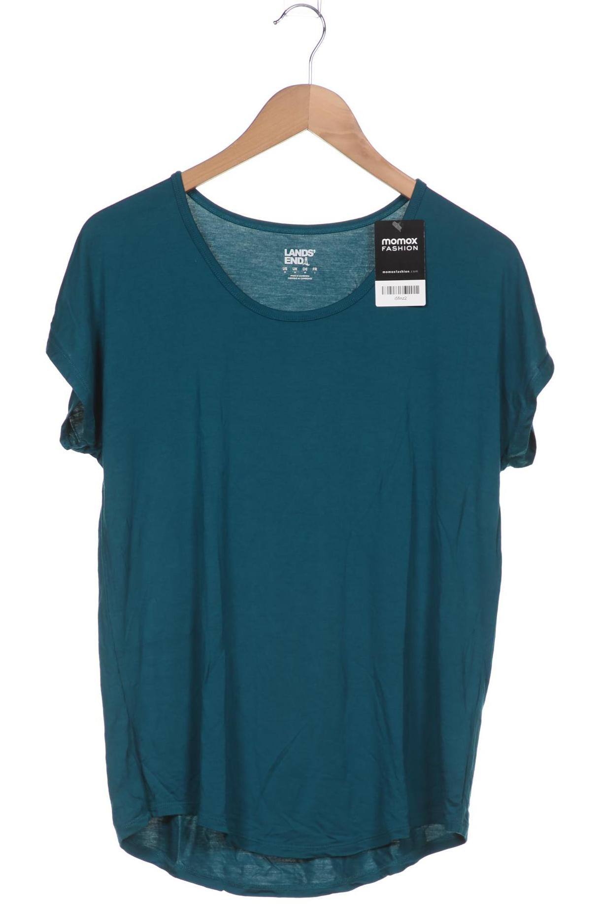 

Lands End Damen T-Shirt, türkis