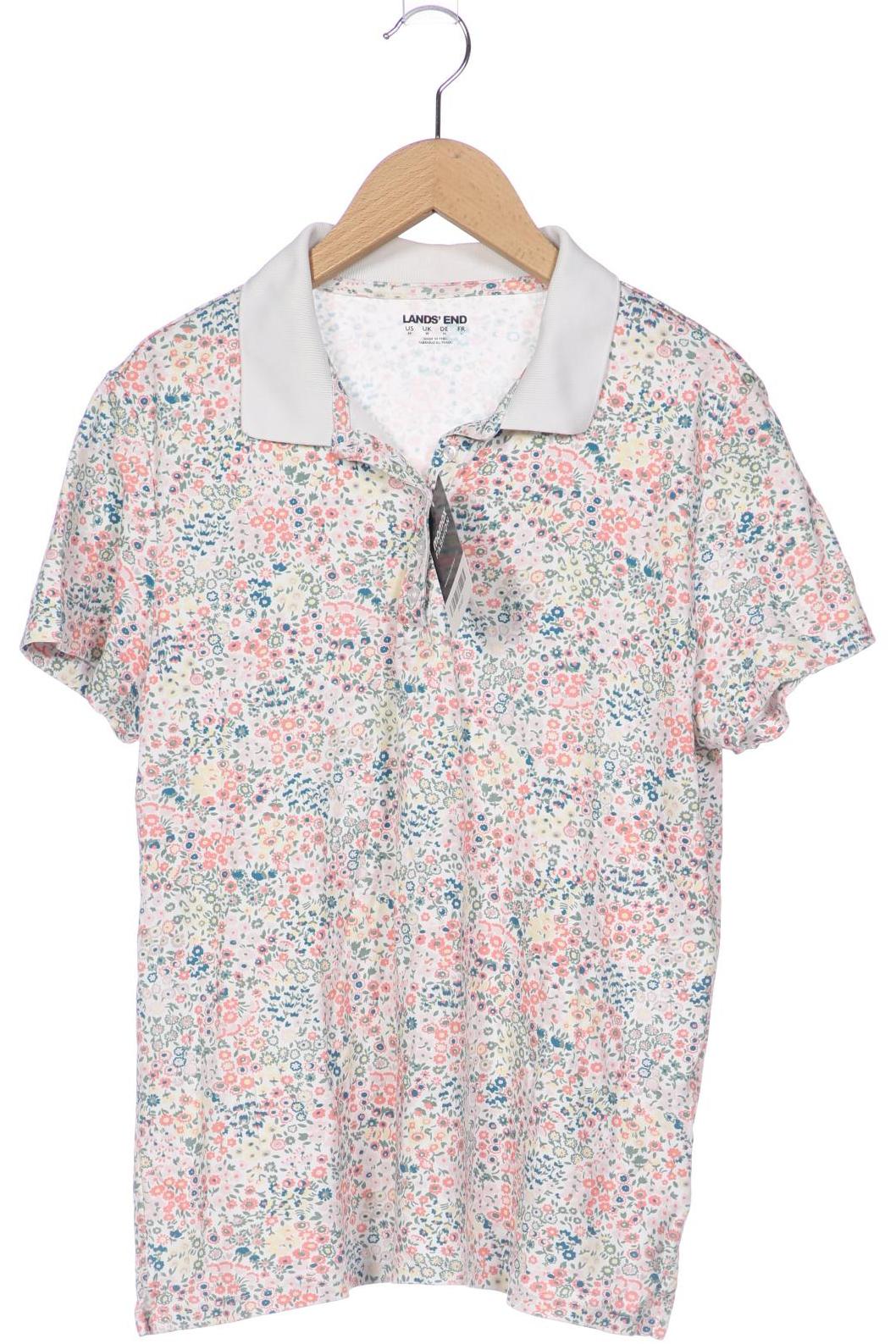 

Lands End Damen Poloshirt, weiß, Gr. 38