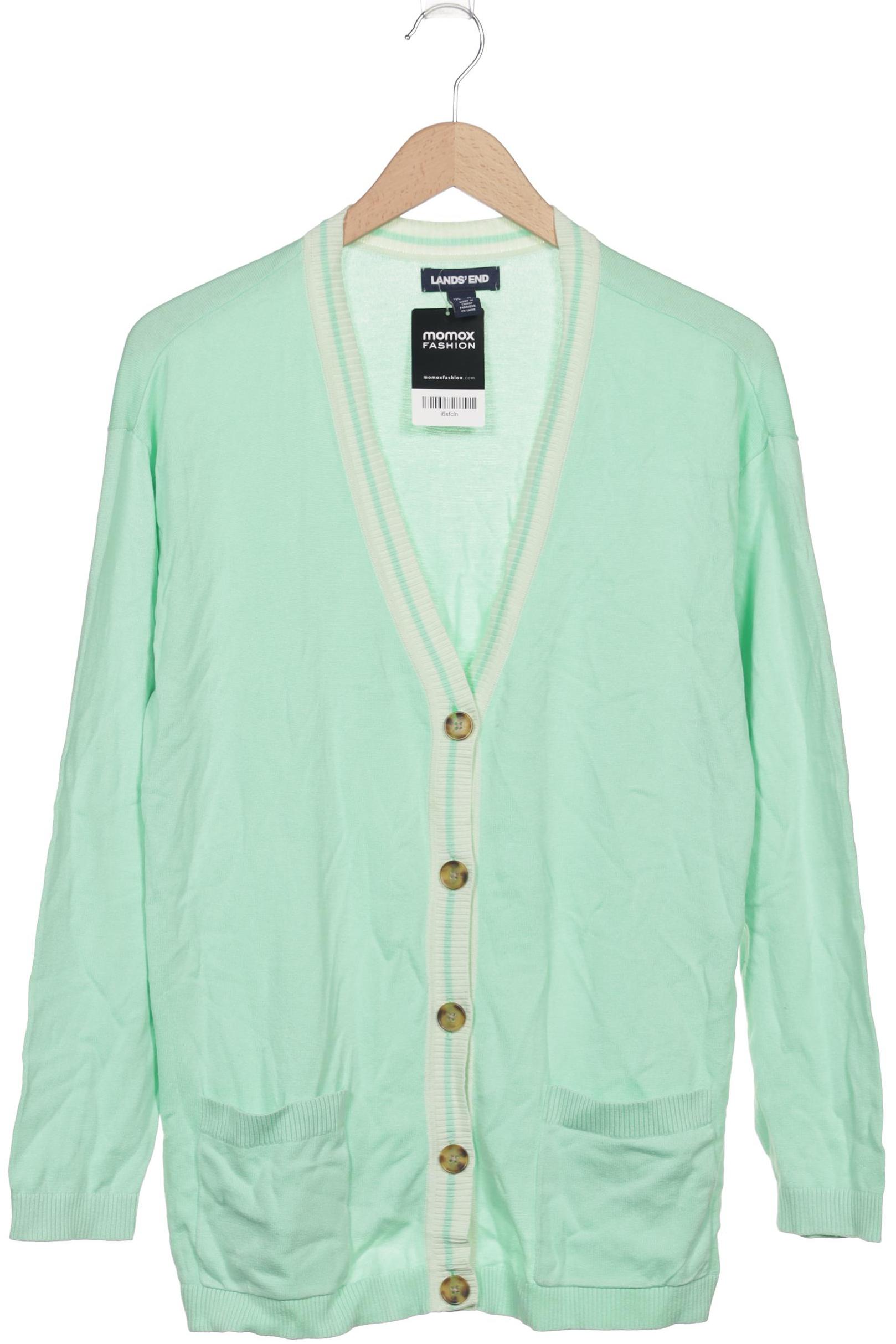 

Lands End Damen Strickjacke, hellgrün, Gr. 44