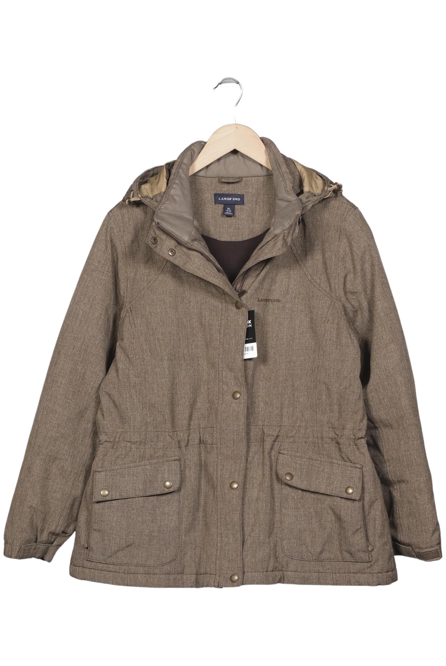 

Lands End Damen Jacke, braun, Gr. 44