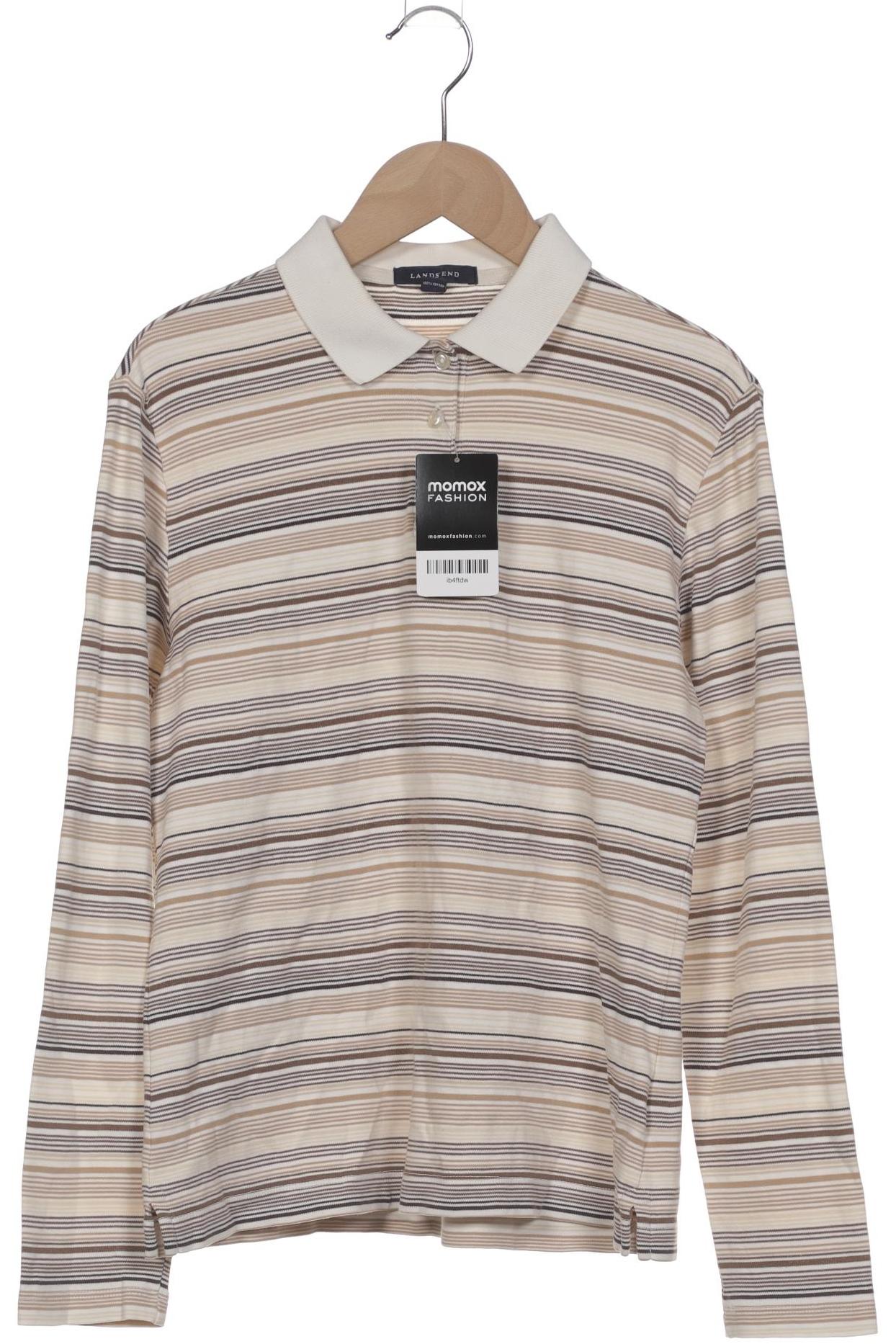 

Lands End Damen Poloshirt, beige, Gr. 36