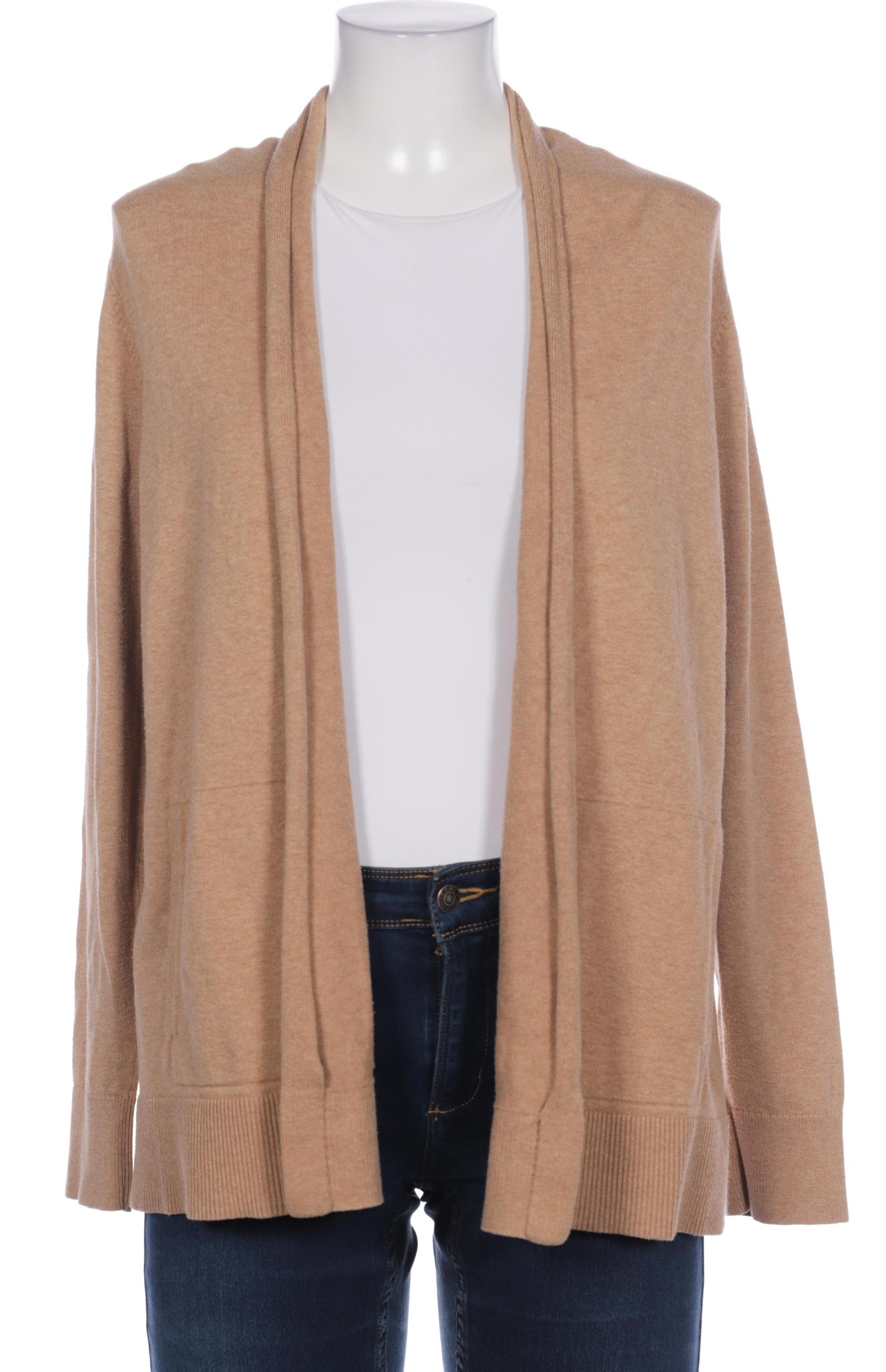 

Lands End Damen Strickjacke, braun, Gr. 42