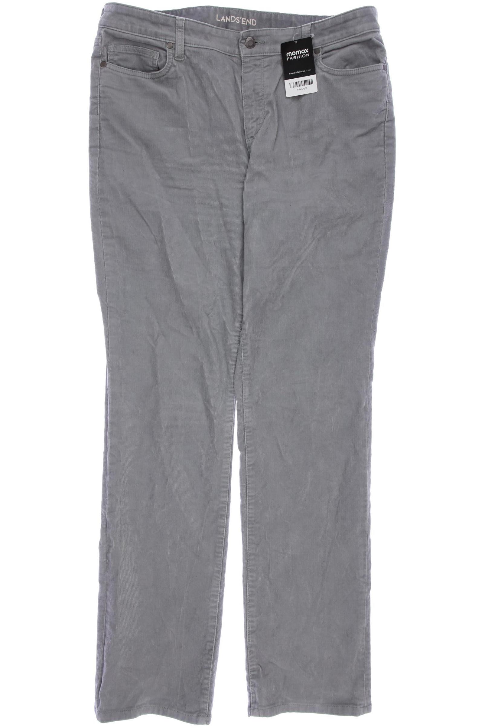 

Lands End Damen Stoffhose, grau, Gr. 44