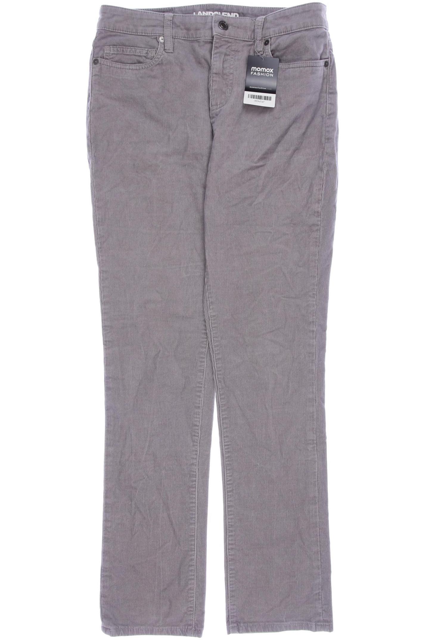 

Lands End Damen Stoffhose, grau, Gr. 34