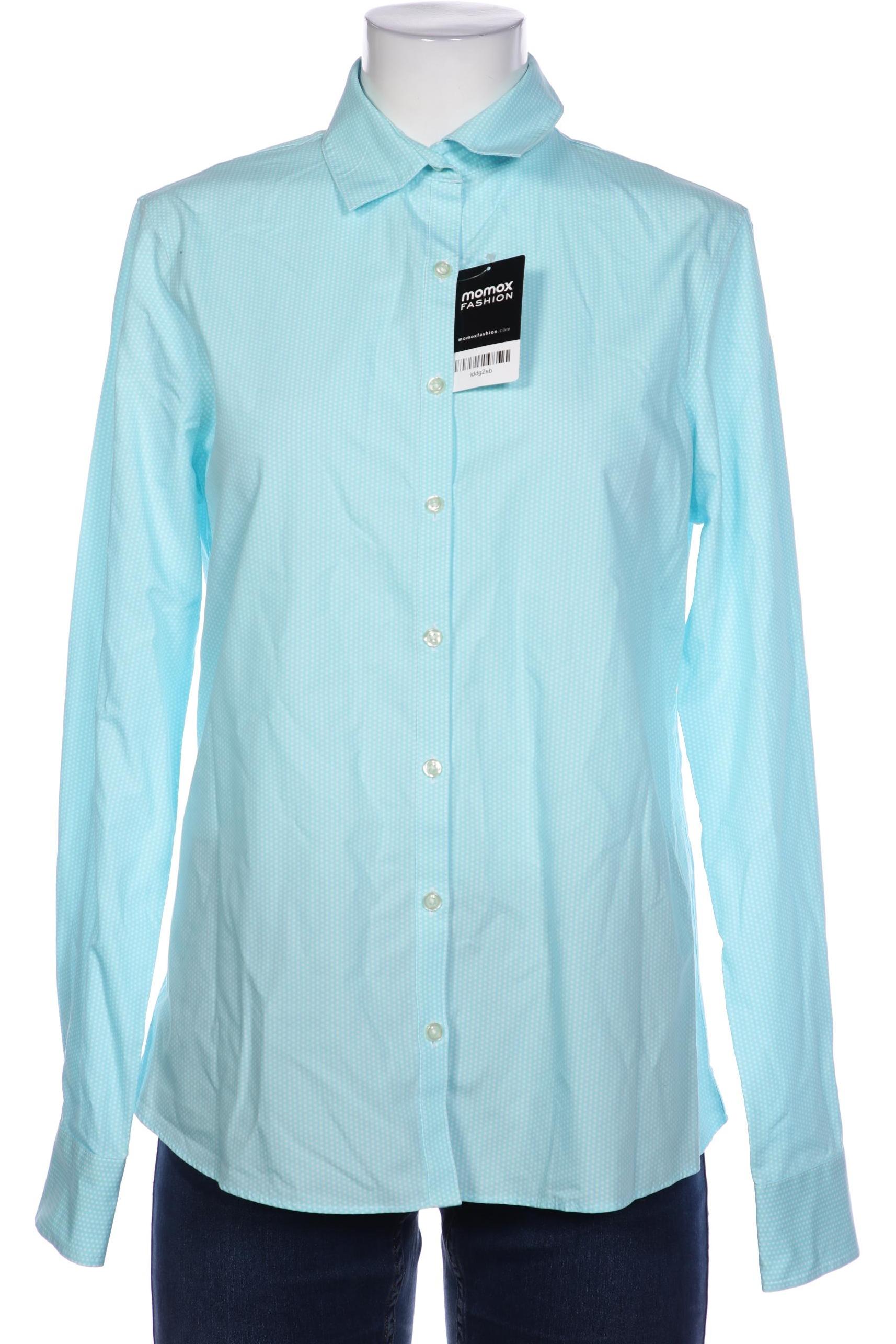 

Lands End Damen Bluse, blau, Gr. 40