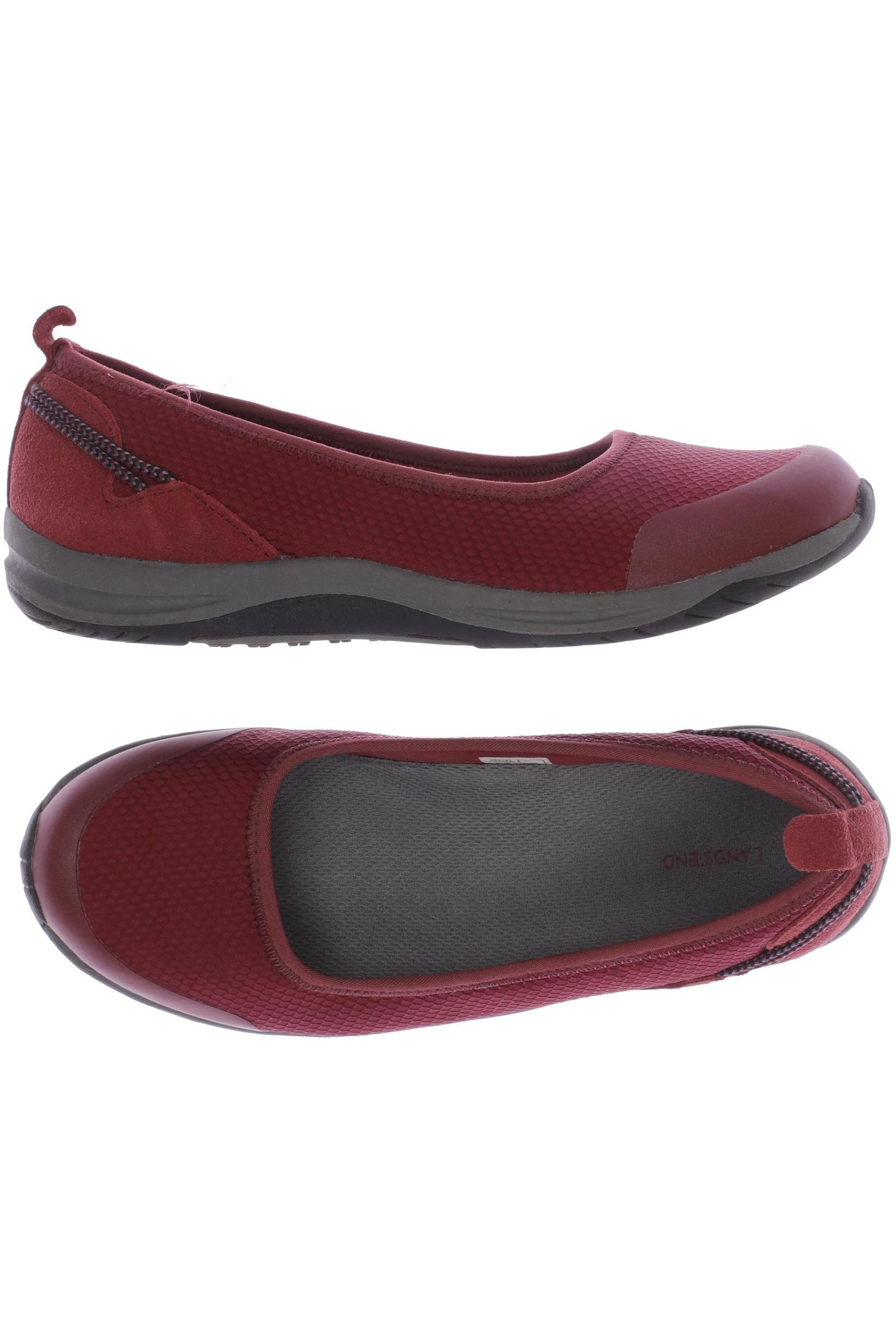 

Lands´End Damen Ballerinas, rot