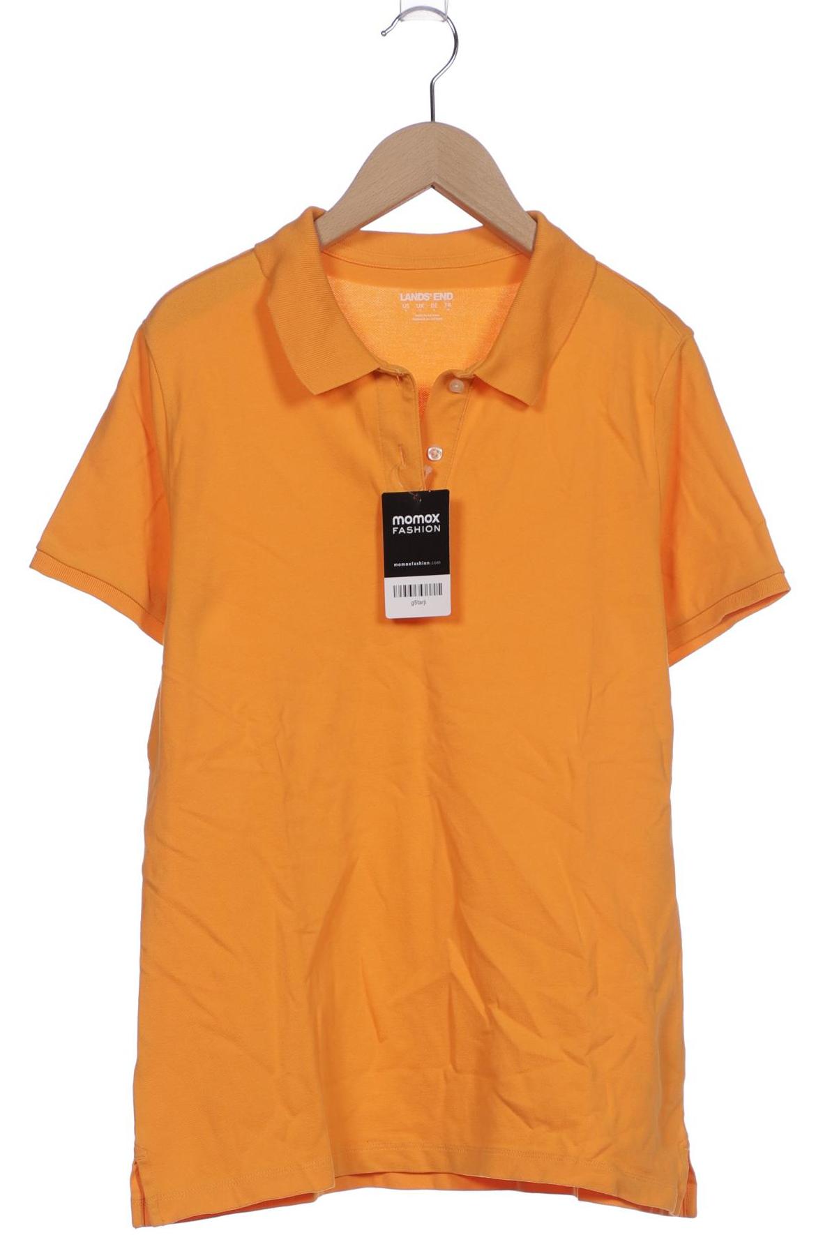 

Lands End Damen Poloshirt, orange, Gr. 36