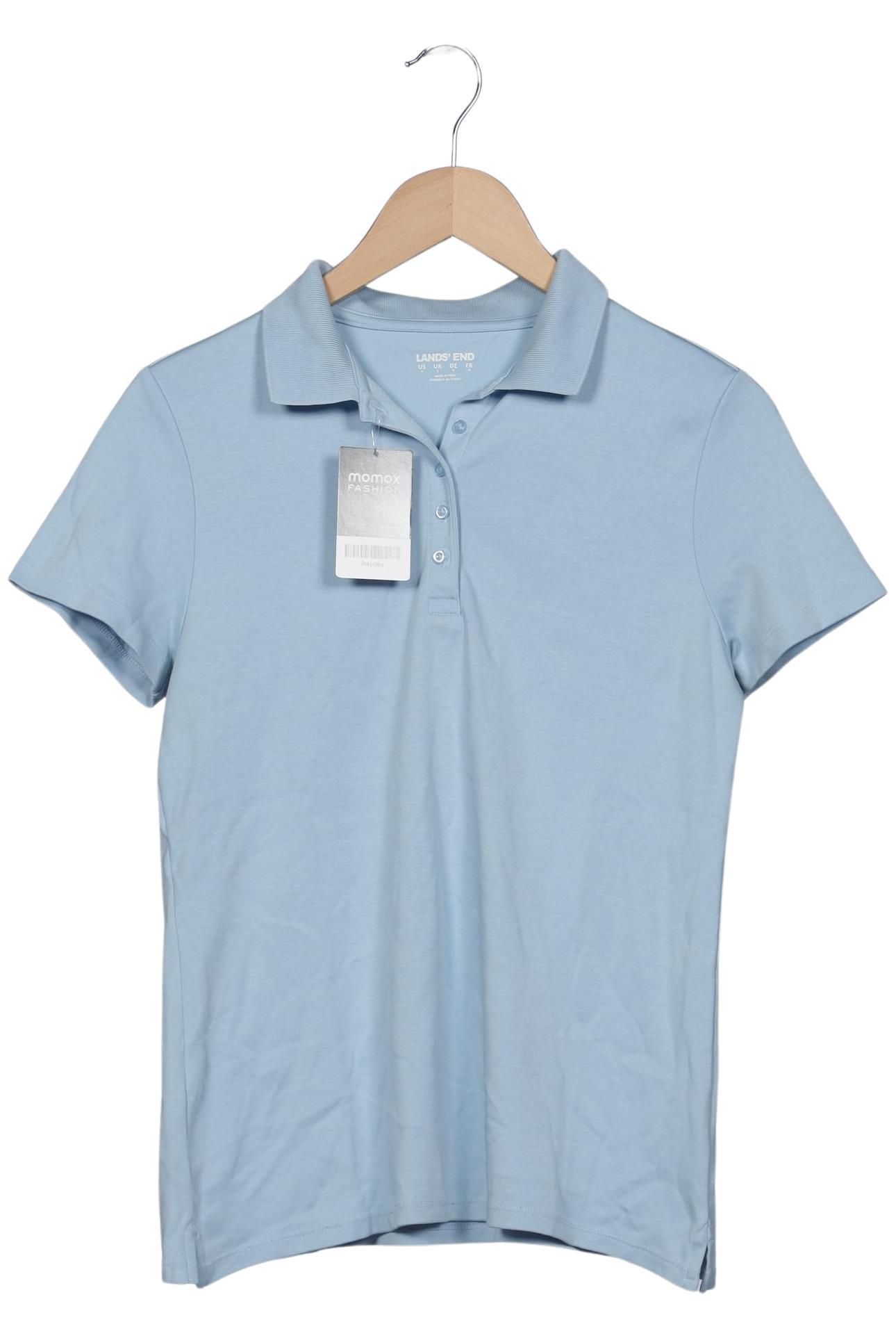 

Lands End Damen Poloshirt, hellblau, Gr. 36