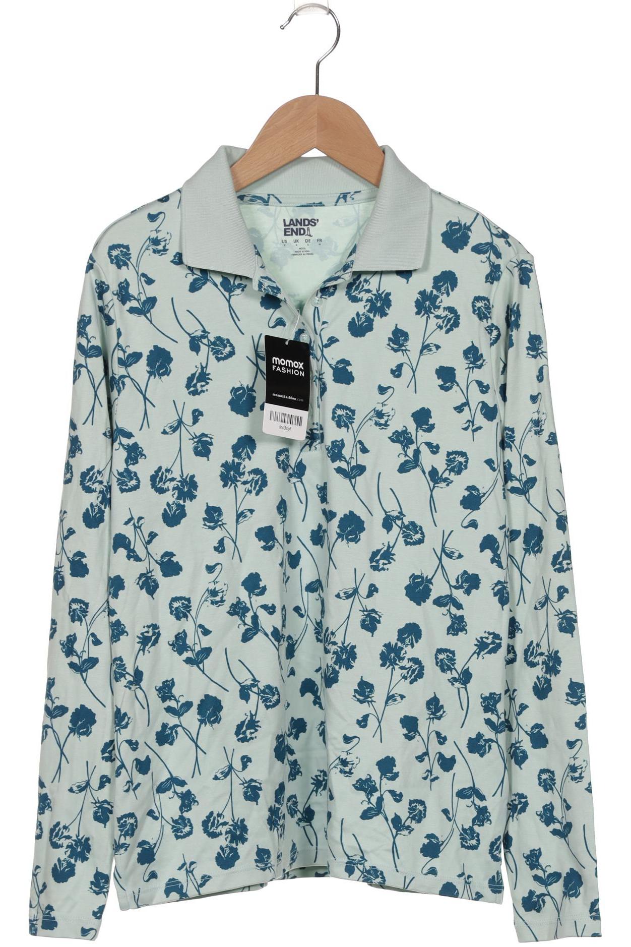 

Lands End Damen Poloshirt, türkis, Gr. 36