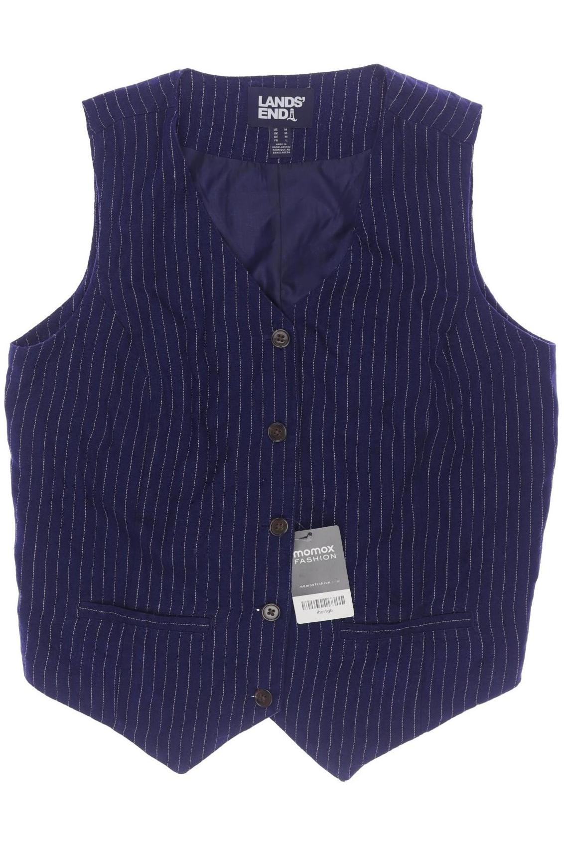 

Lands End Damen Weste, blau, Gr. 38