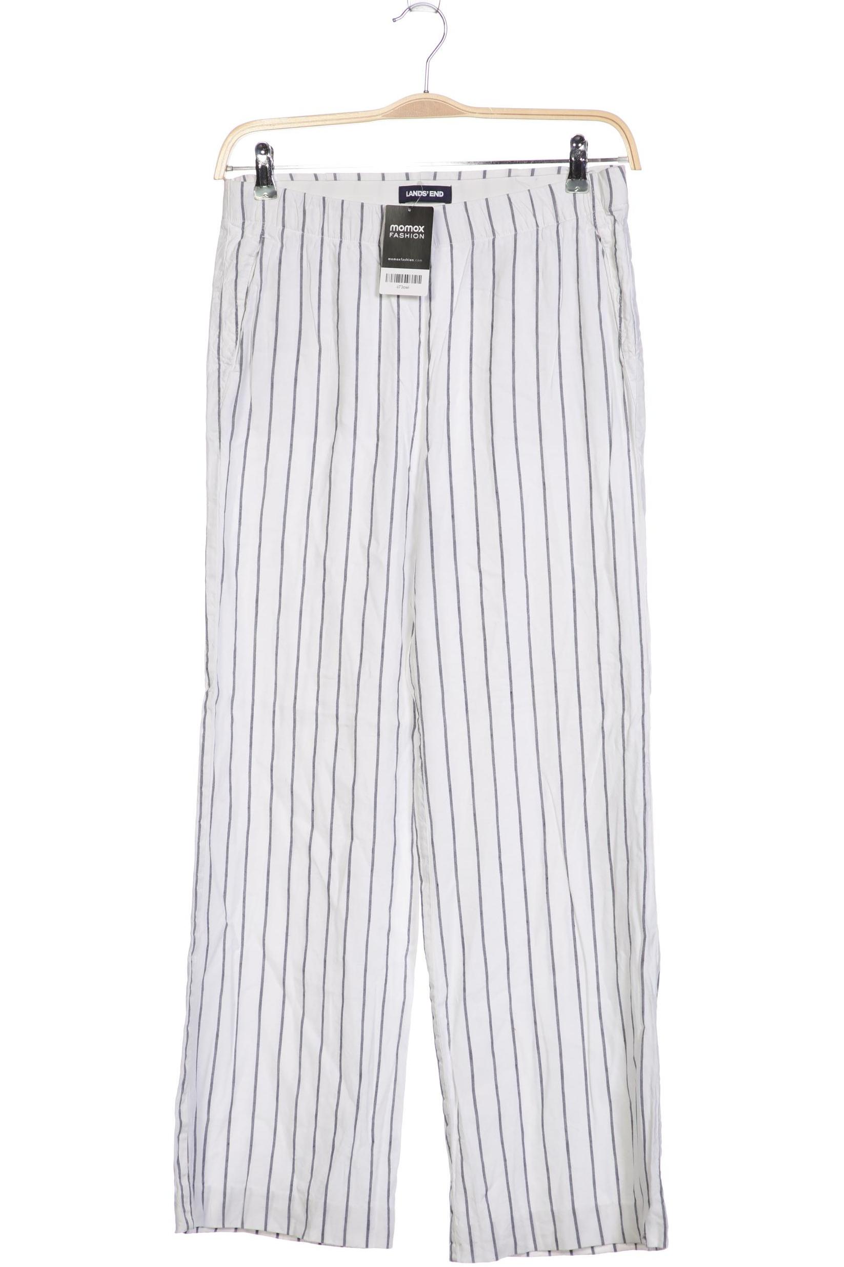 

Lands´End Damen Stoffhose, weiß
