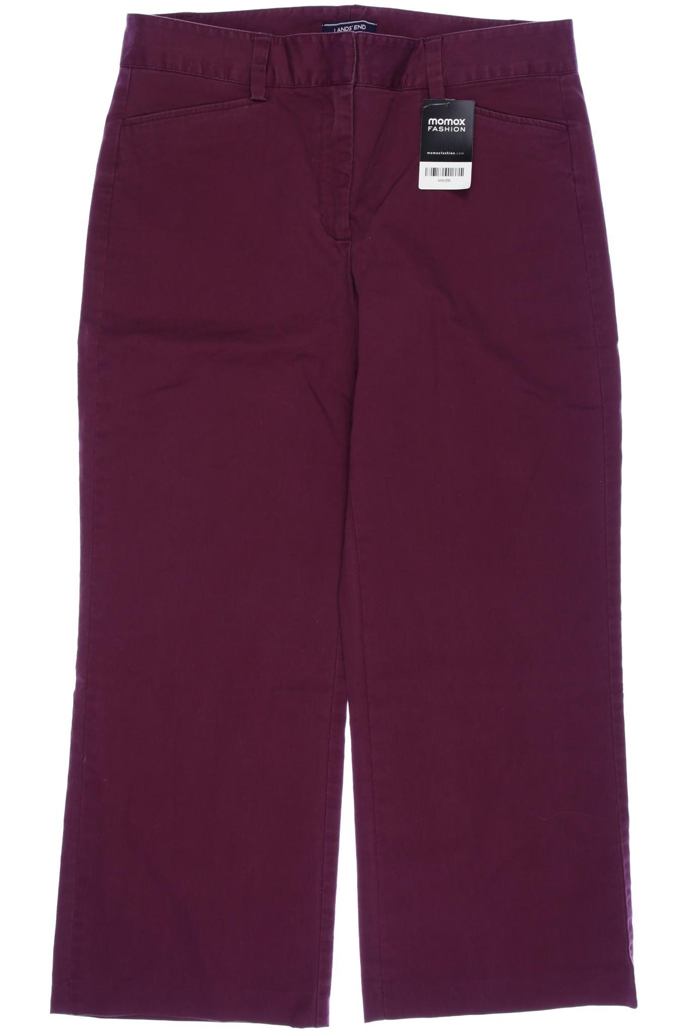 

Lands End Damen Stoffhose, bordeaux, Gr. 42