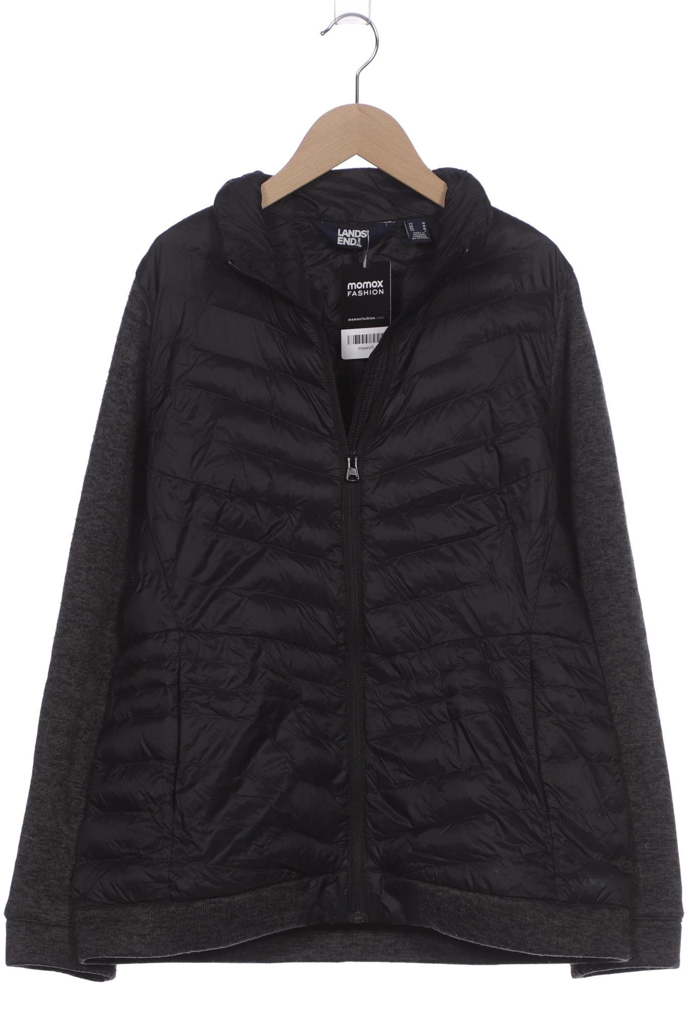 

Lands End Damen Jacke, schwarz, Gr. 38