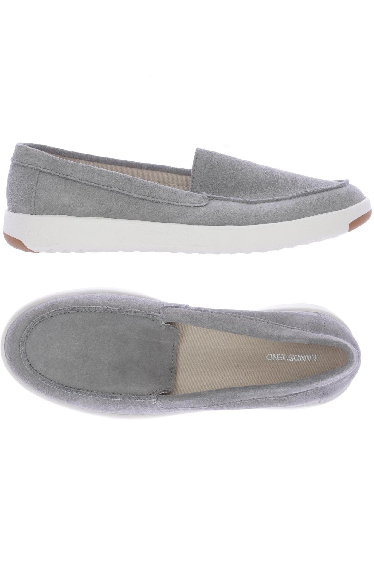 

Lands End Damen Halbschuh, grau