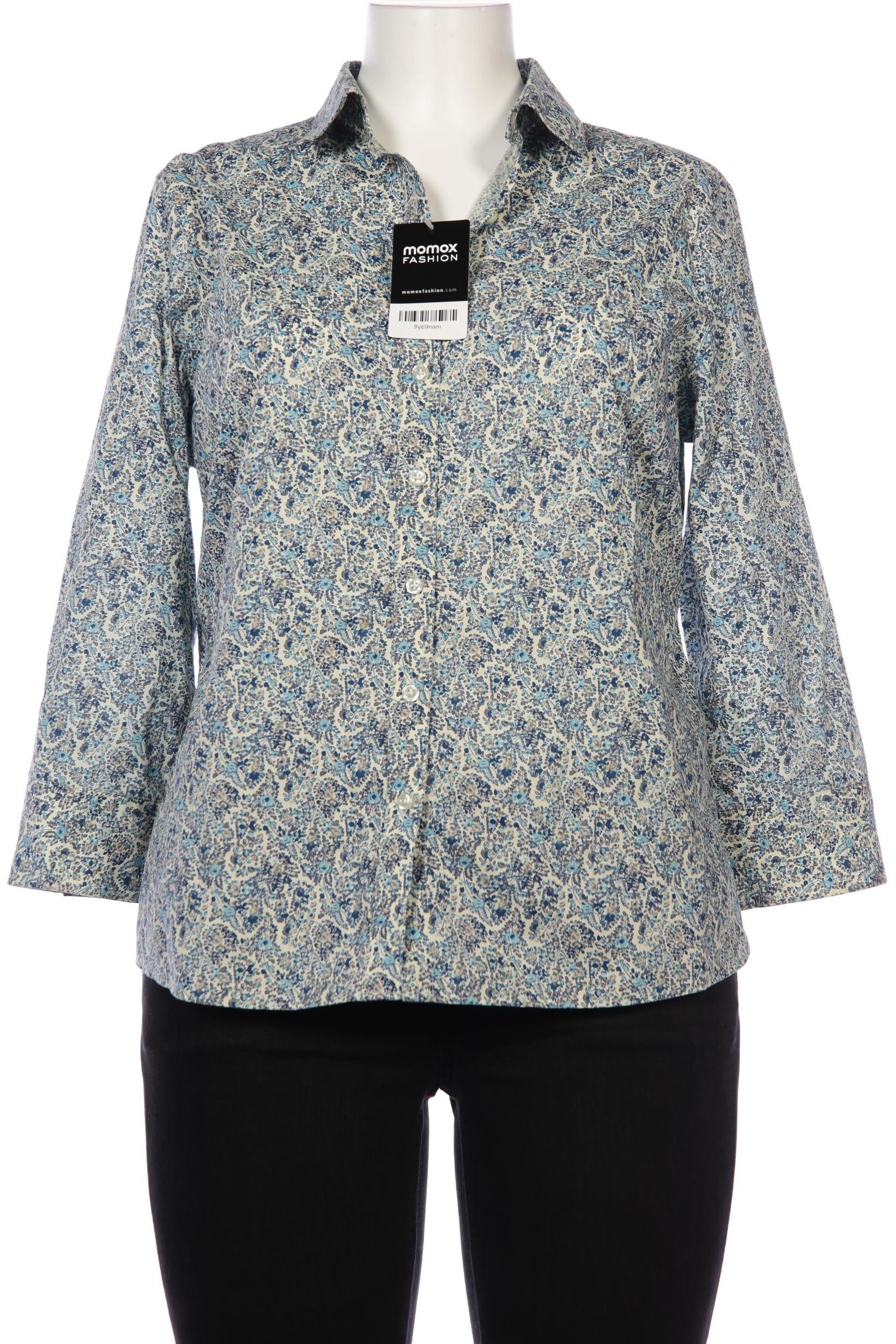 

Lands End Damen Bluse, blau, Gr. 42