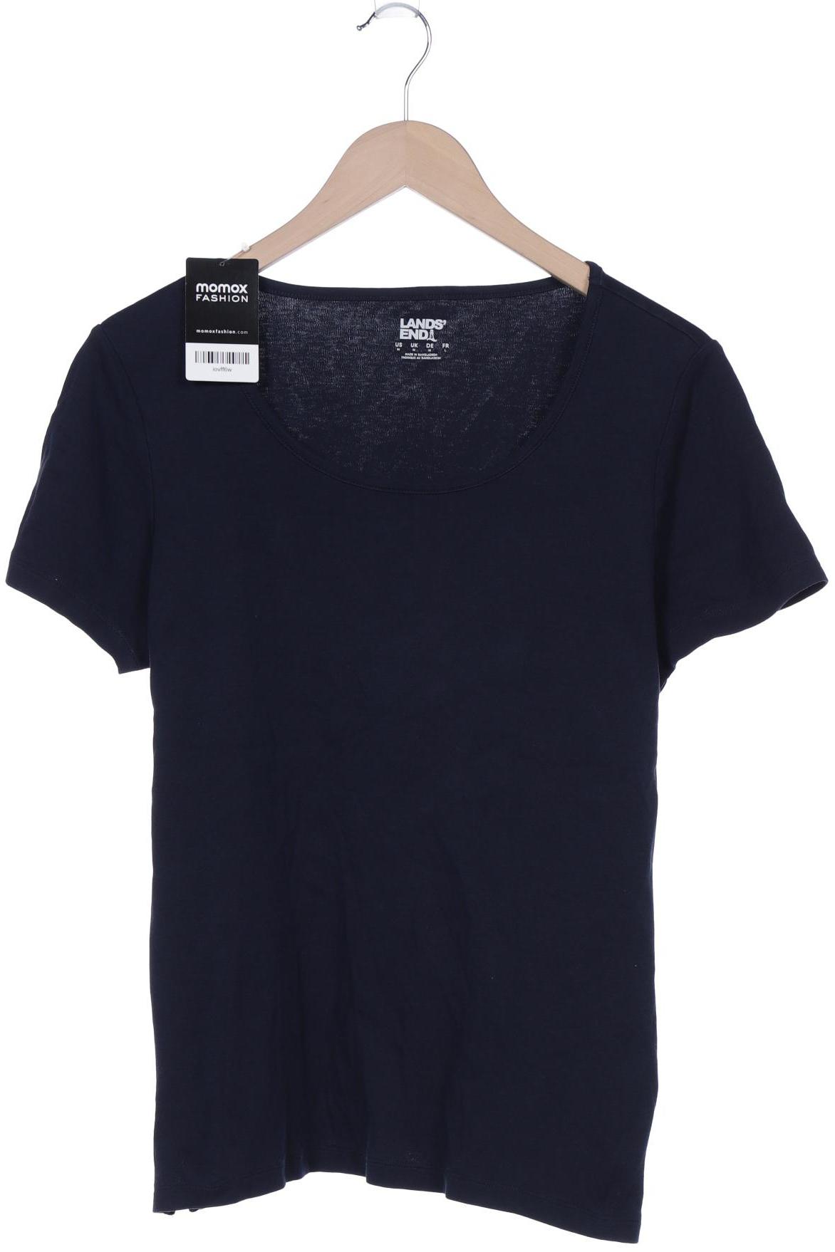 

Lands End Damen T-Shirt, marineblau