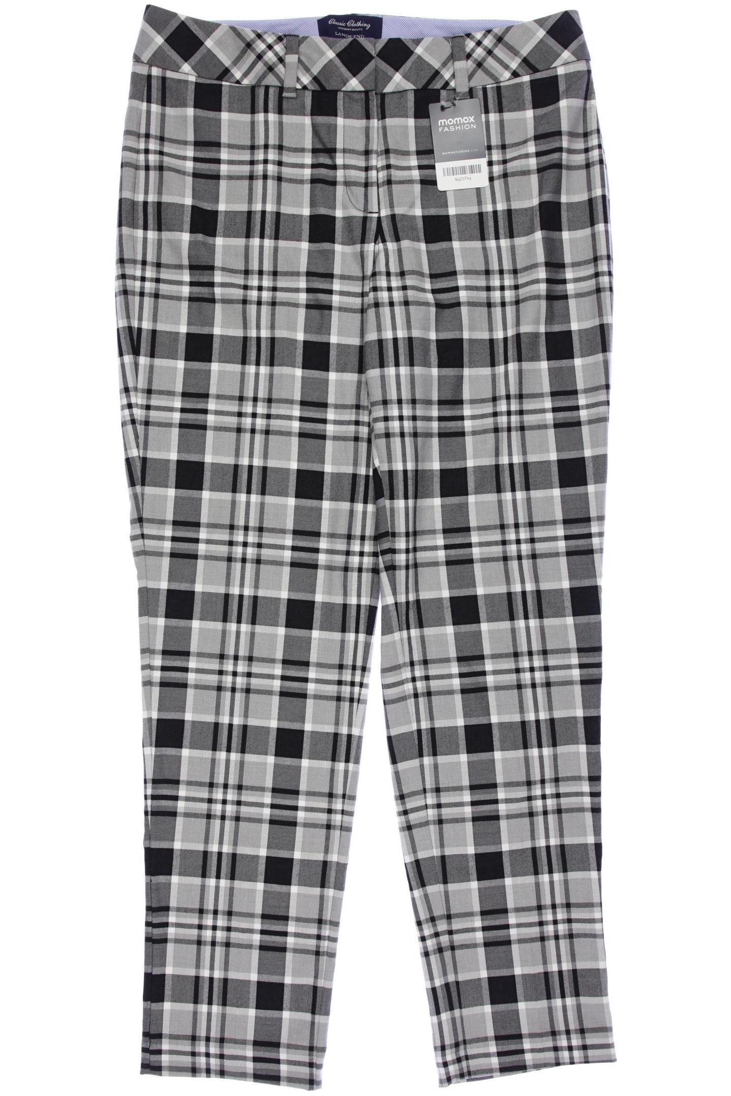 

Lands End Damen Stoffhose, grau, Gr. 40