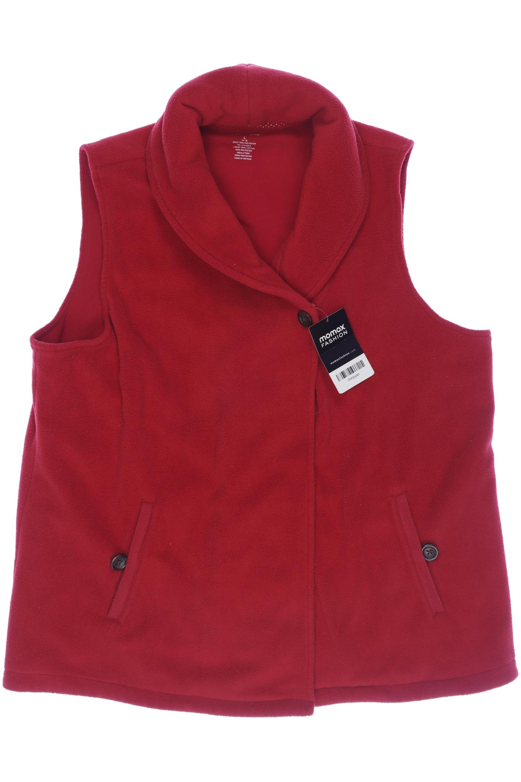 

Lands End Damen Weste, rot, Gr. 42