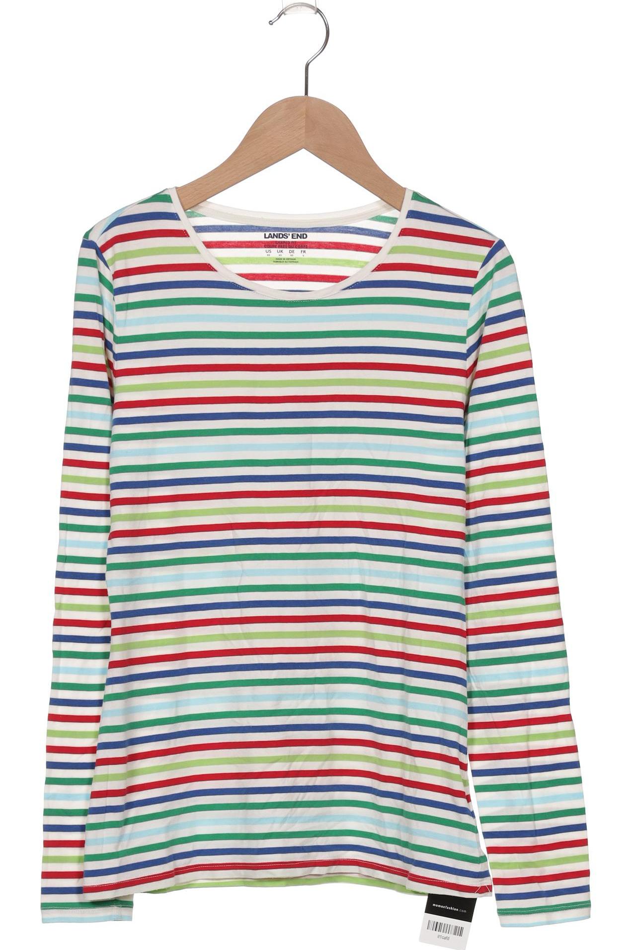 

Lands End Damen Langarmshirt, mehrfarbig, Gr. 34