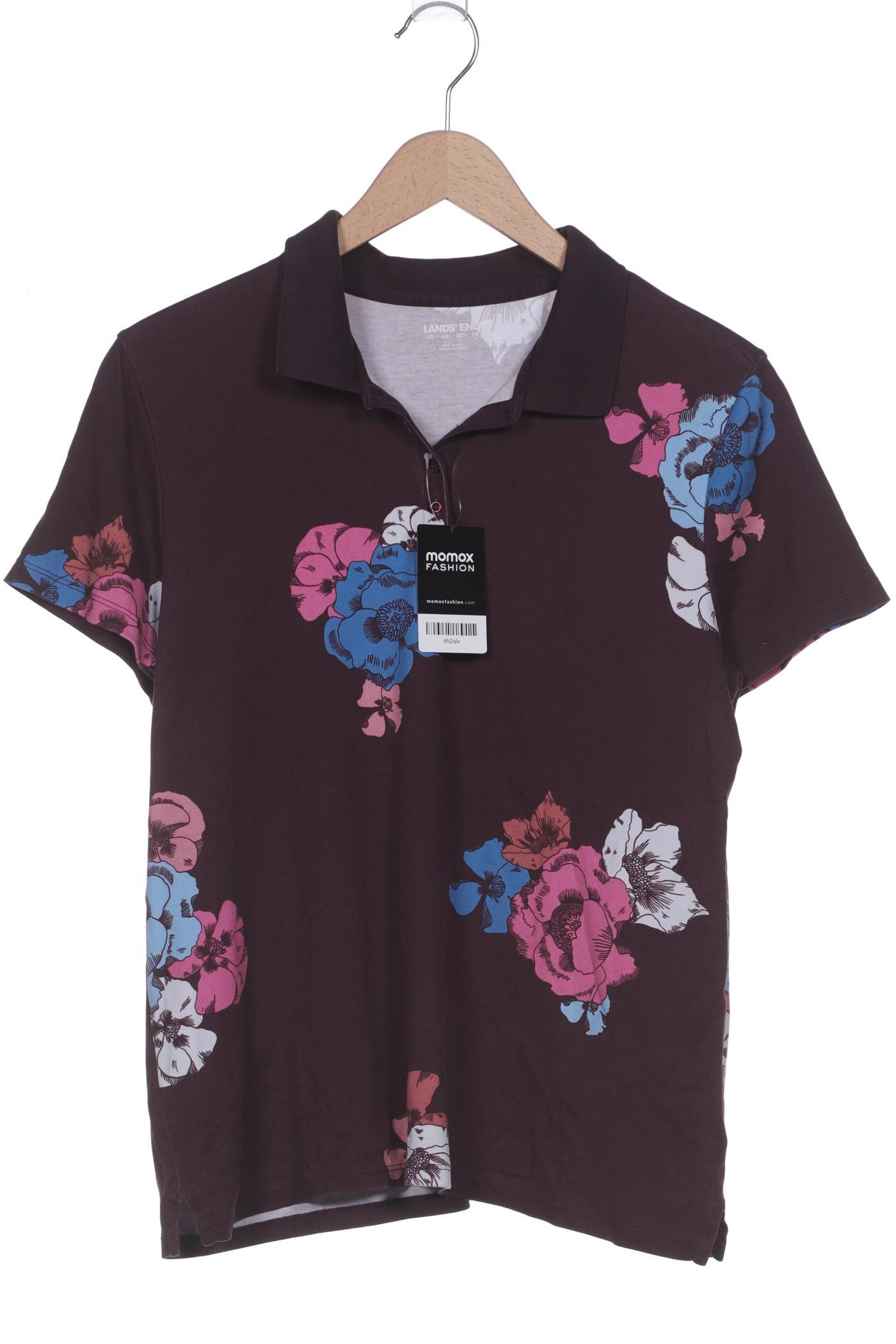 

Lands End Damen Poloshirt, bordeaux, Gr. 42