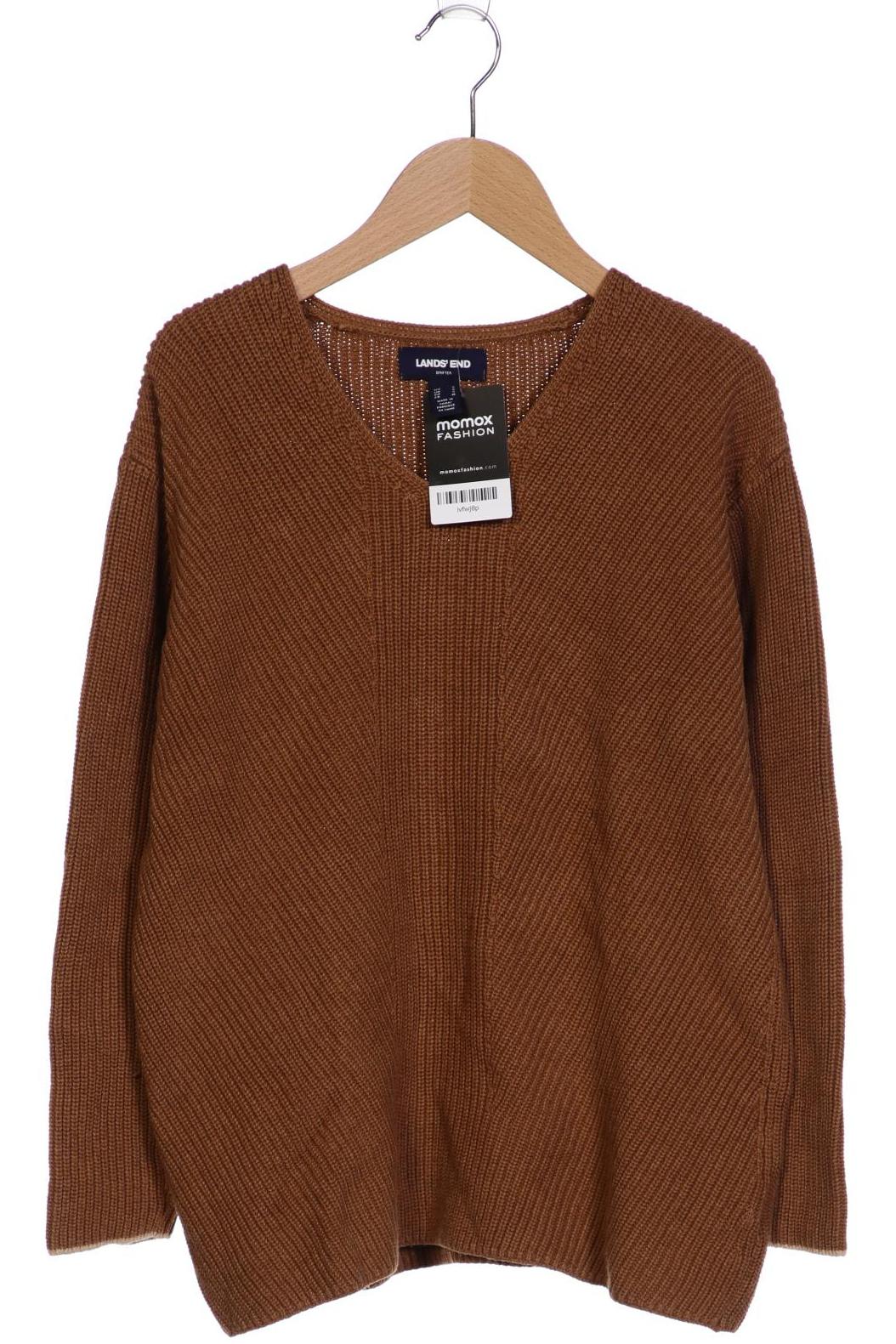 

Lands End Damen Pullover, braun, Gr. 36