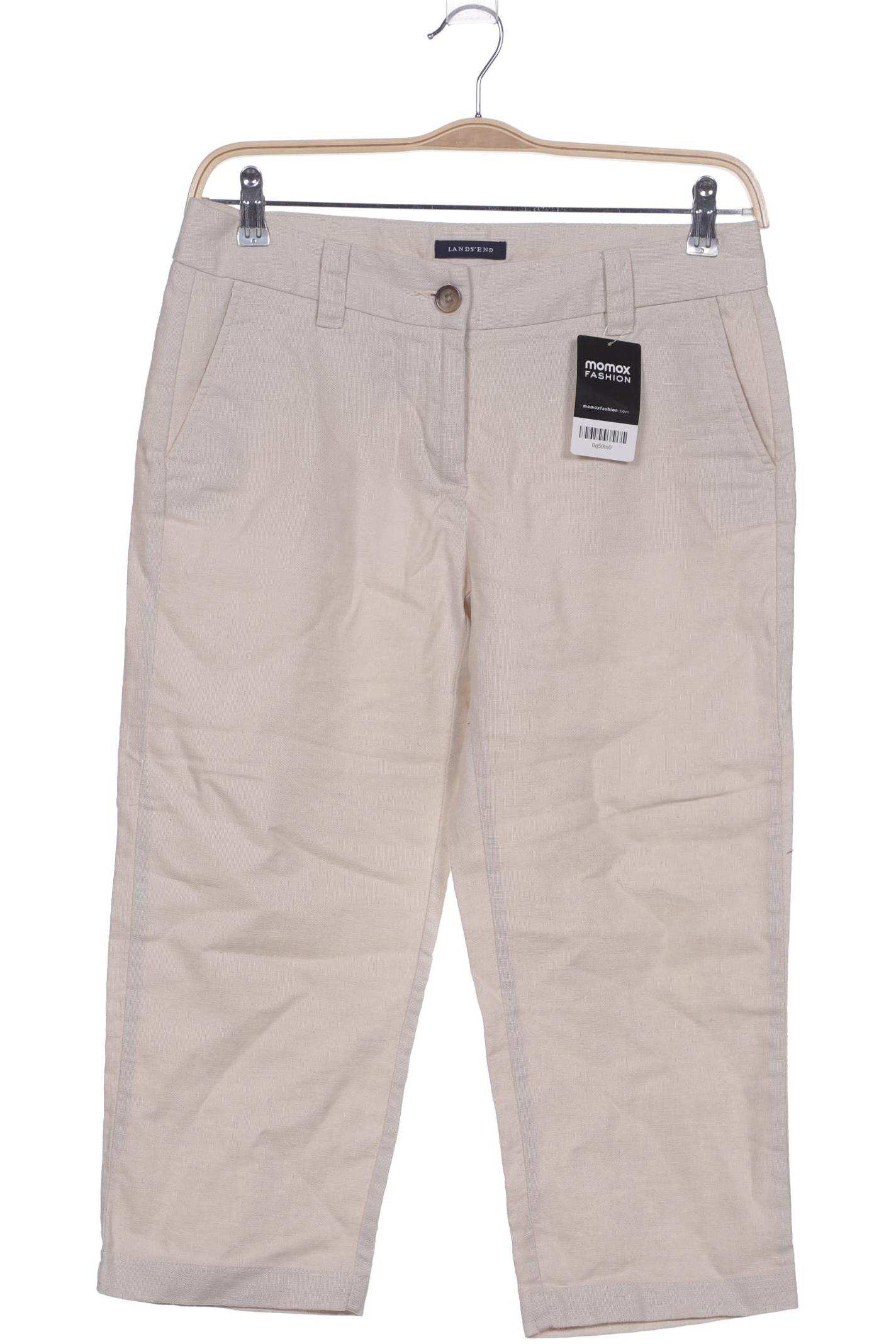 

Lands End Damen Stoffhose, beige, Gr. 36