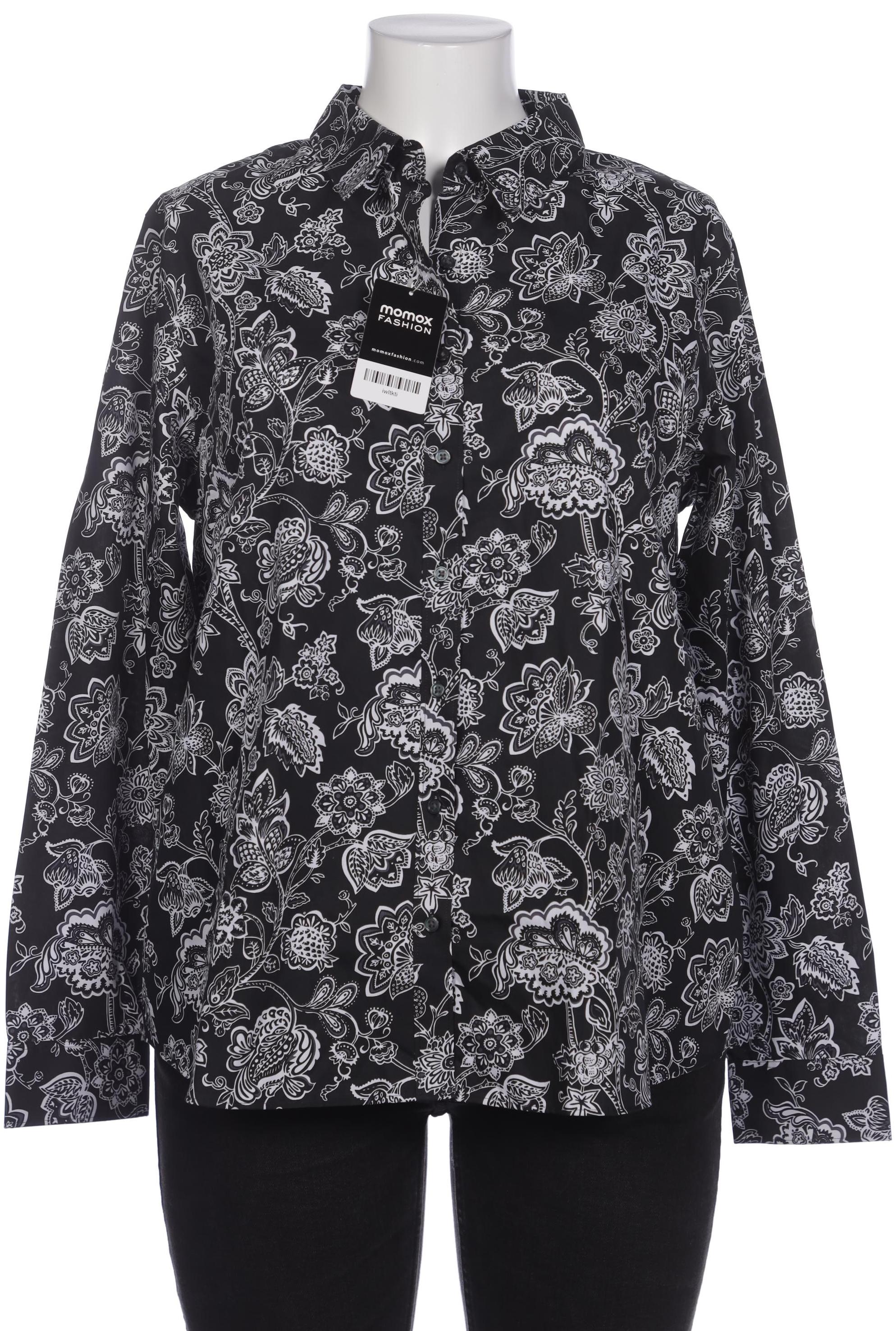 

Lands End Damen Bluse, schwarz, Gr. 46