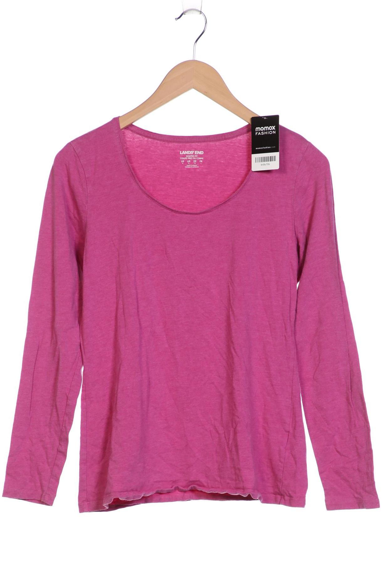 

Lands End Damen Langarmshirt, pink, Gr. 38