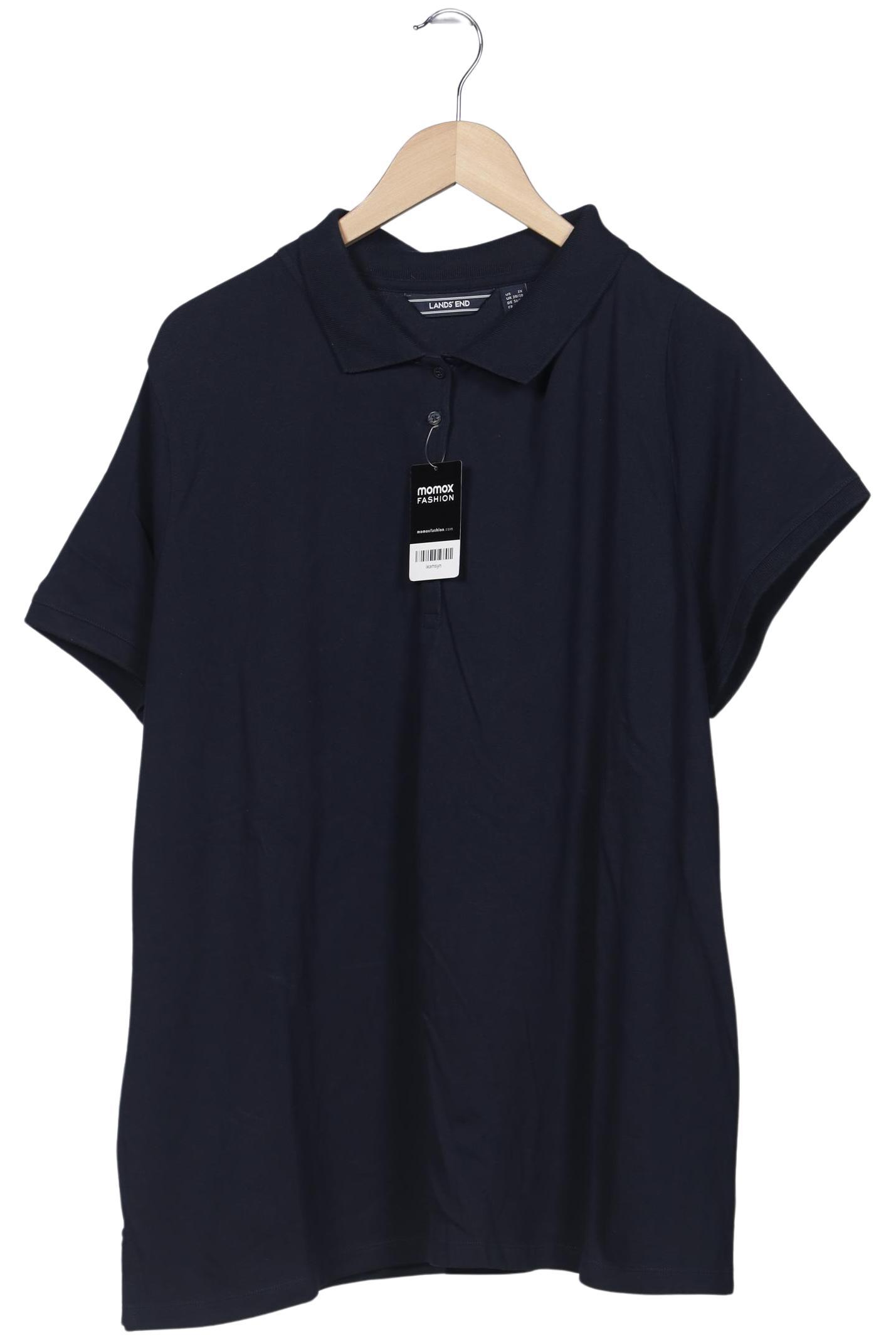 

Lands End Damen Poloshirt, marineblau, Gr. 56