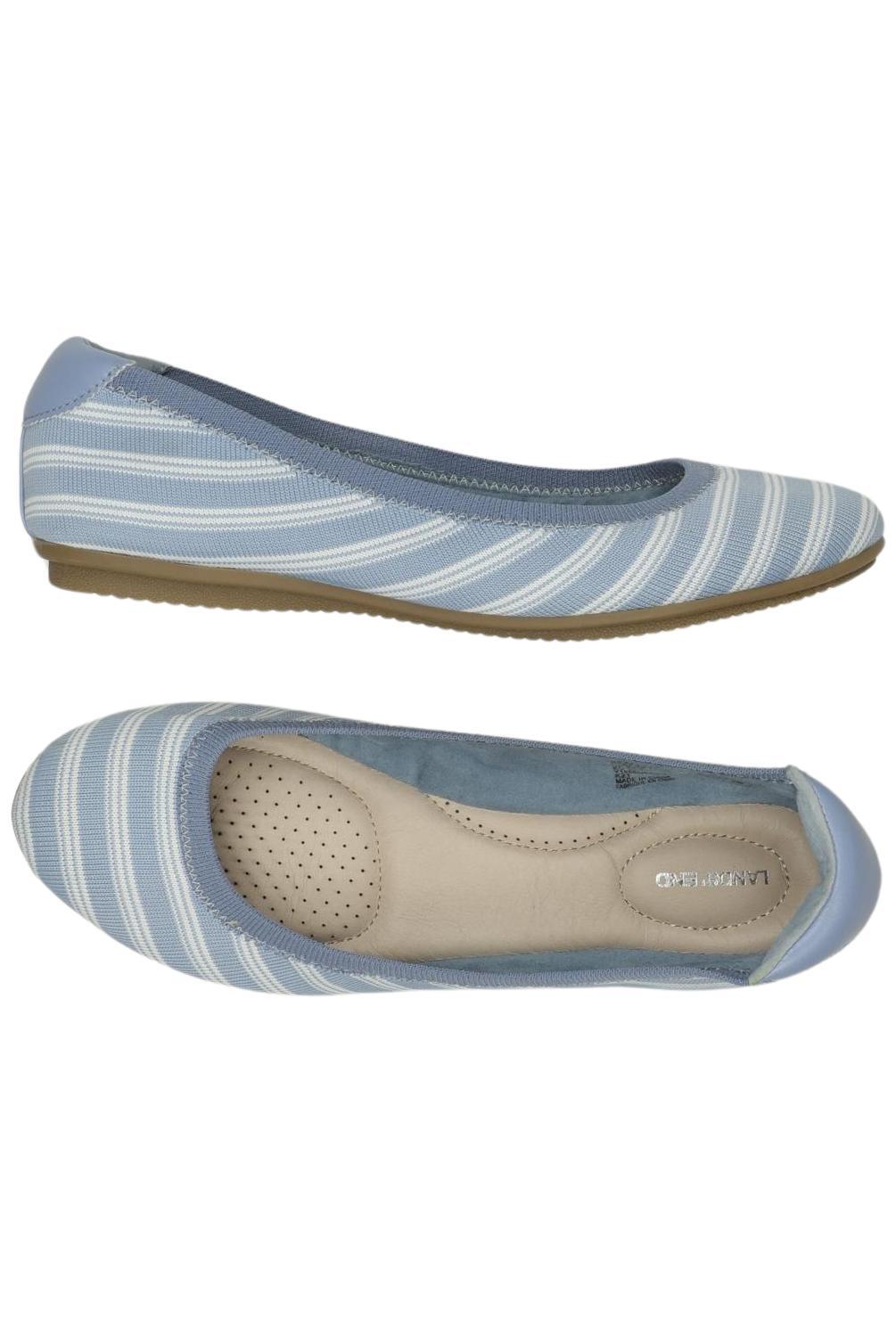 

Lands End Damen Ballerinas, blau, Gr. 39