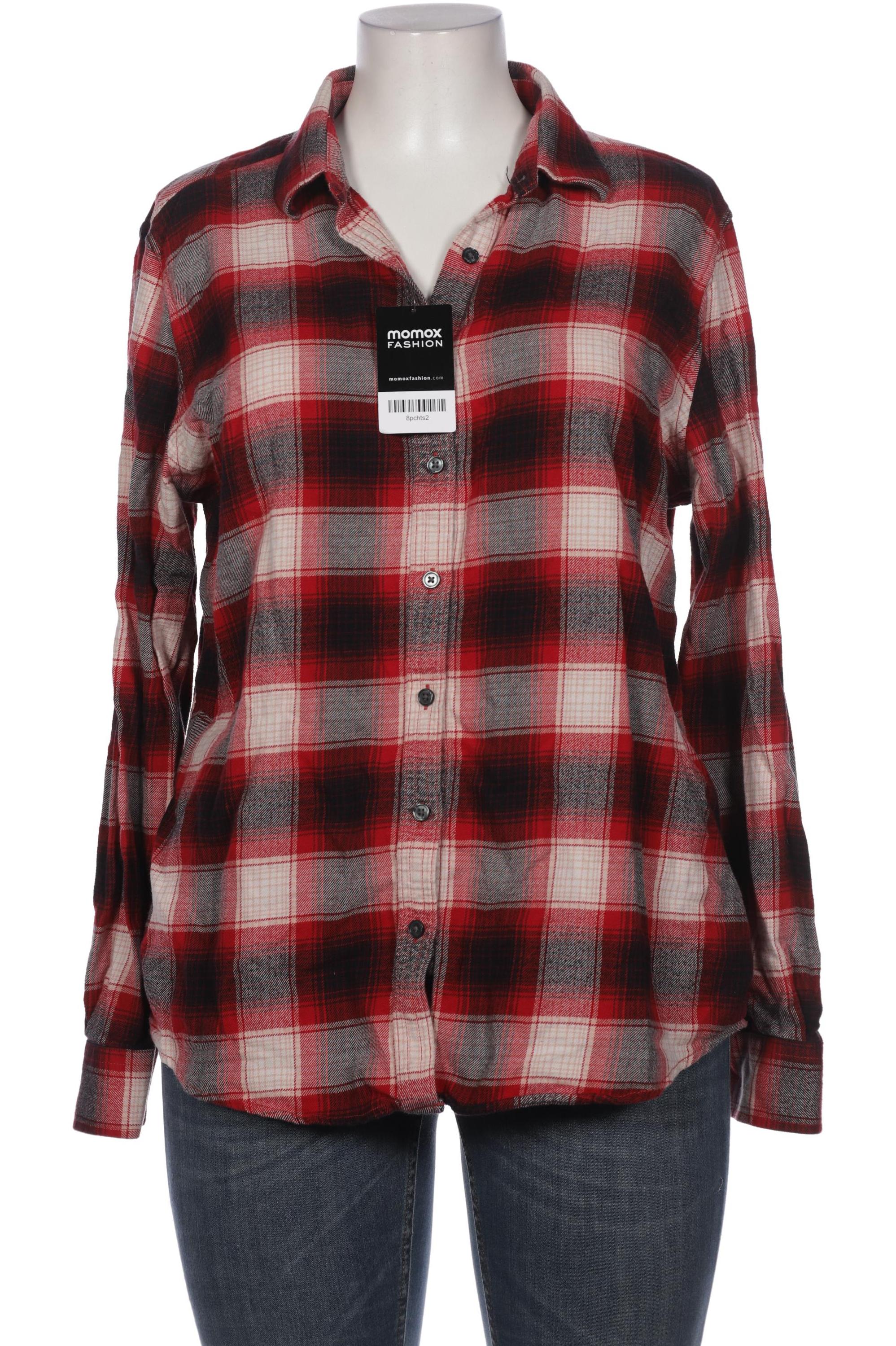 

Lands End Damen Bluse, bordeaux, Gr. 46