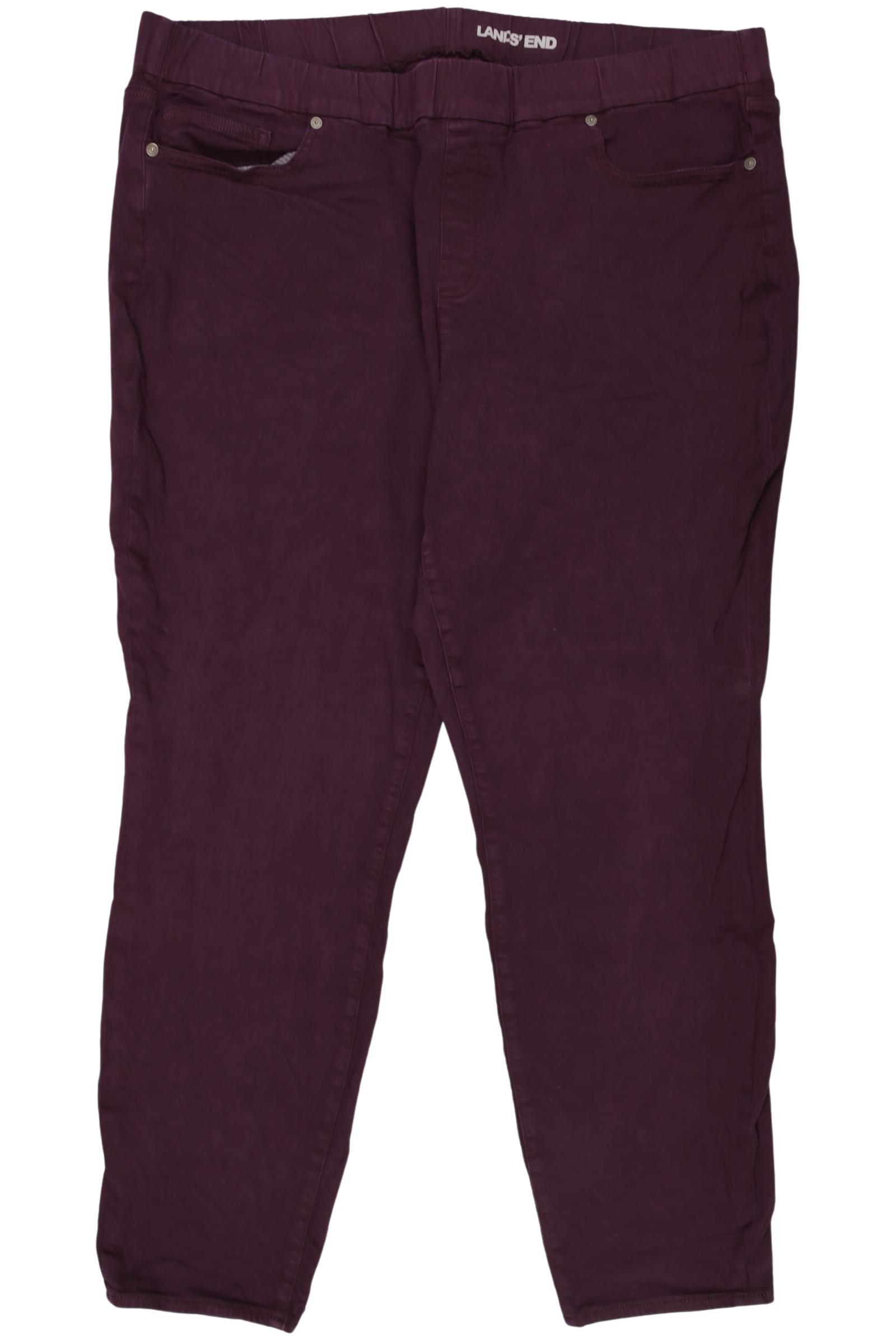 

Lands End Damen Jeans, bordeaux, Gr. 54