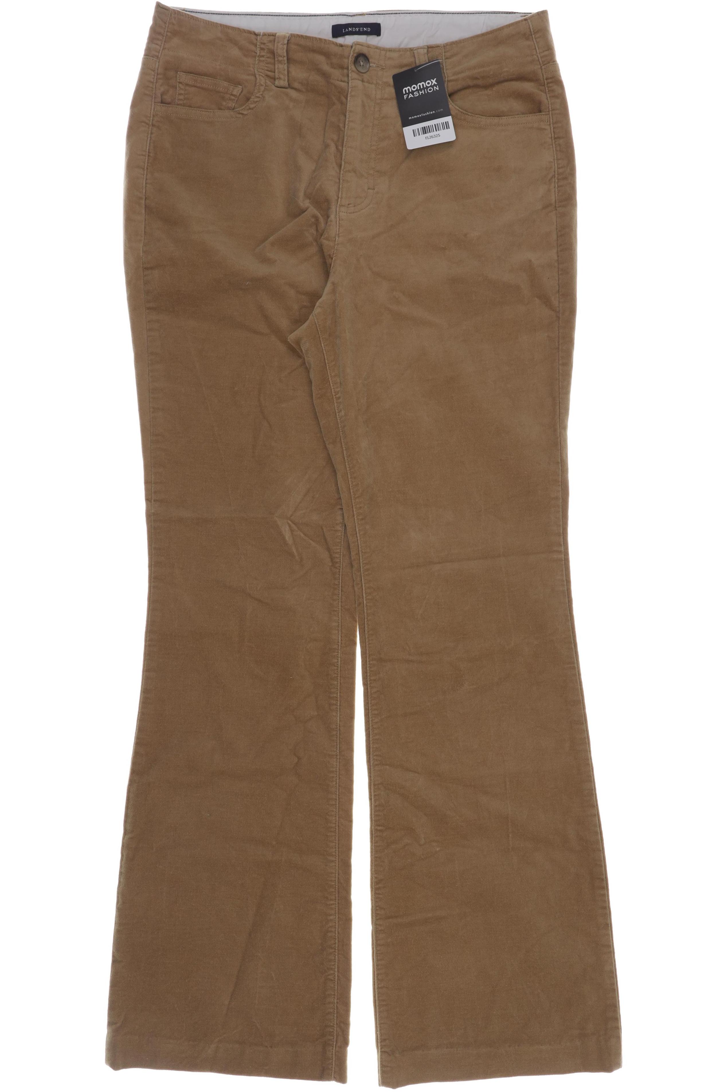 

Lands End Damen Stoffhose, braun, Gr. 10