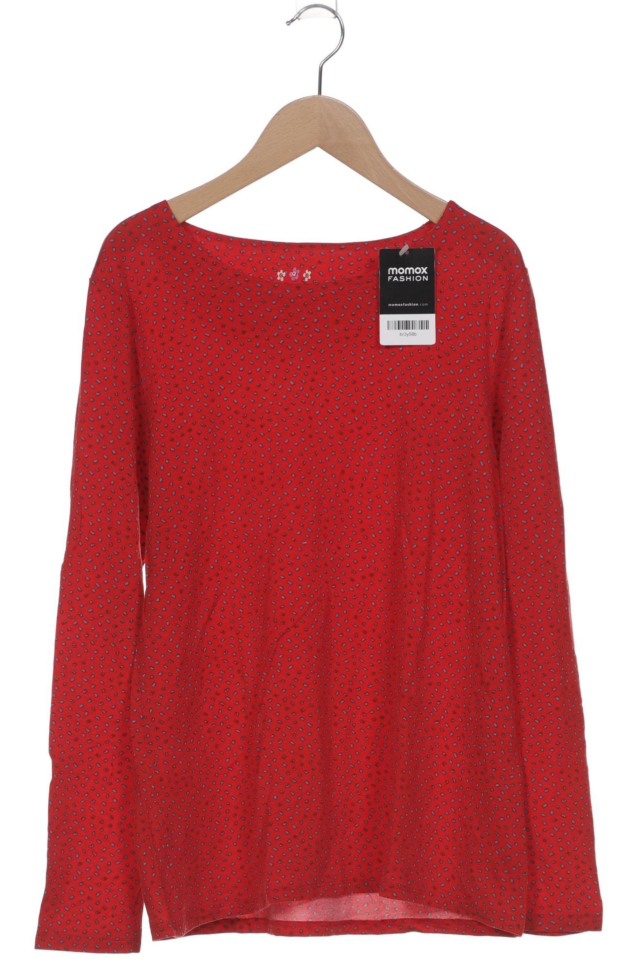 

Lands End Damen Langarmshirt, rot, Gr. 38