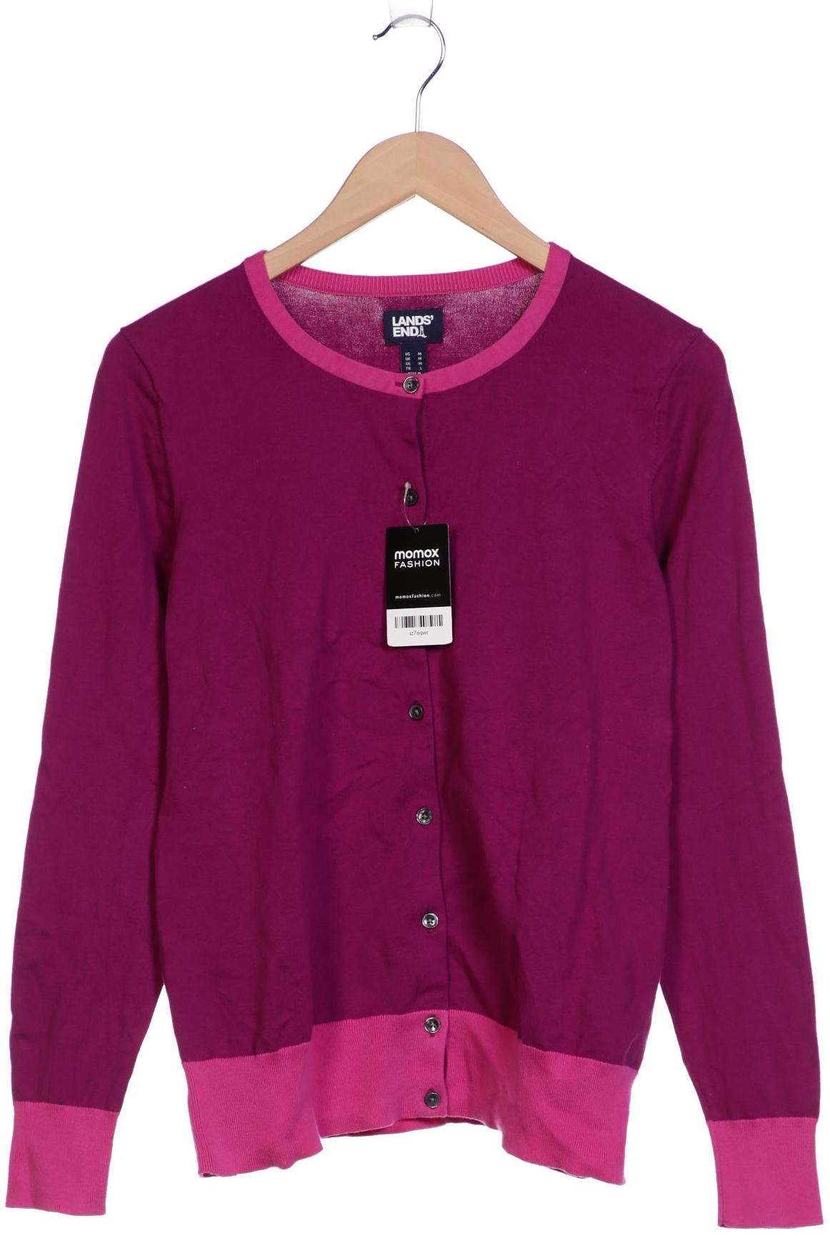 

Lands End Damen Strickjacke, pink, Gr. 38