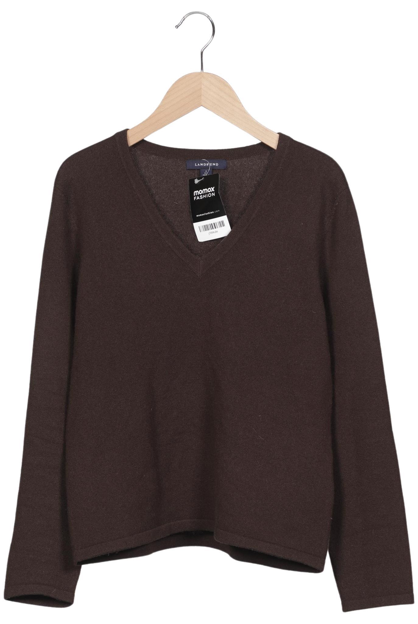 

Lands End Damen Pullover, braun, Gr. 36
