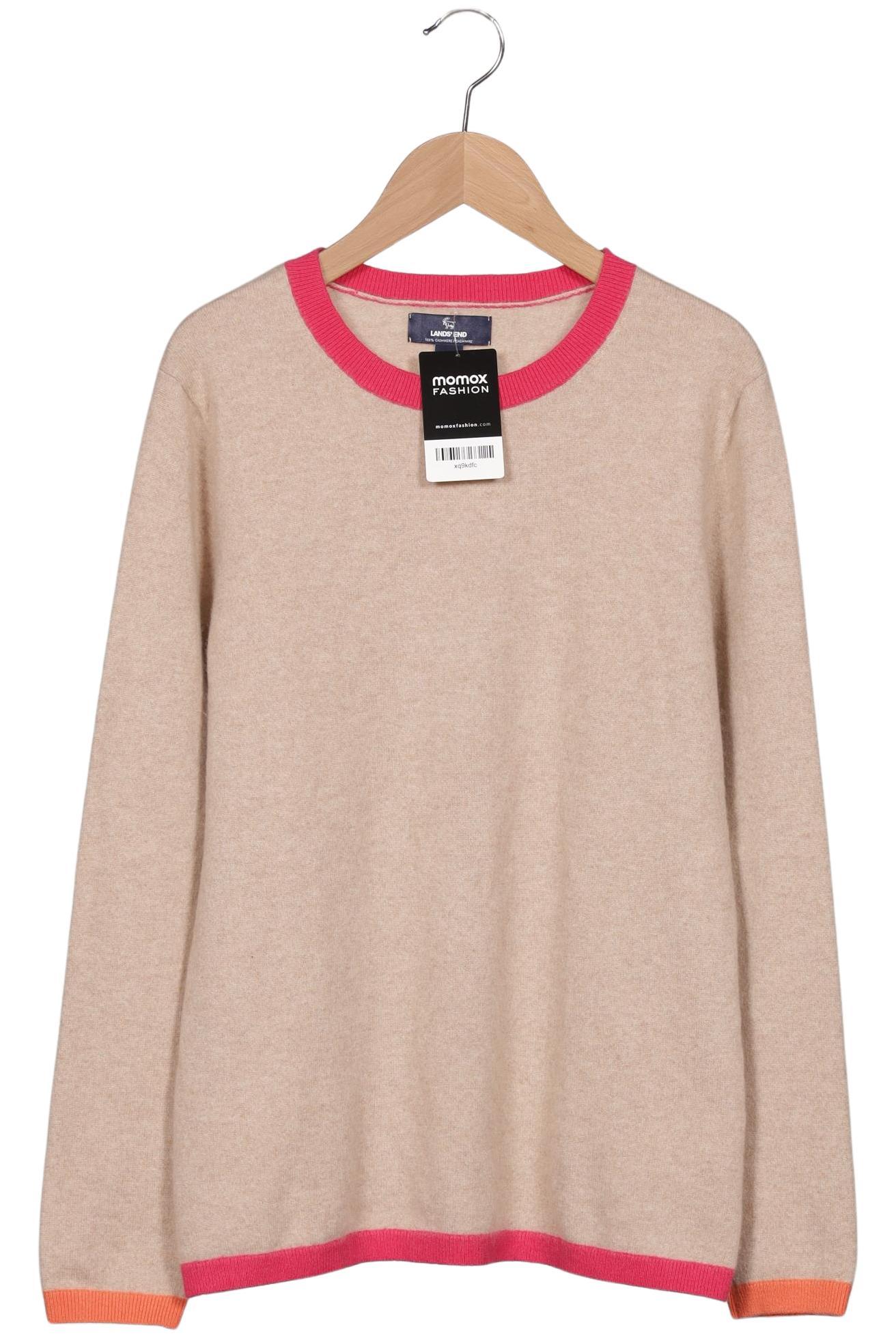 

Lands End Damen Pullover, beige, Gr. 38