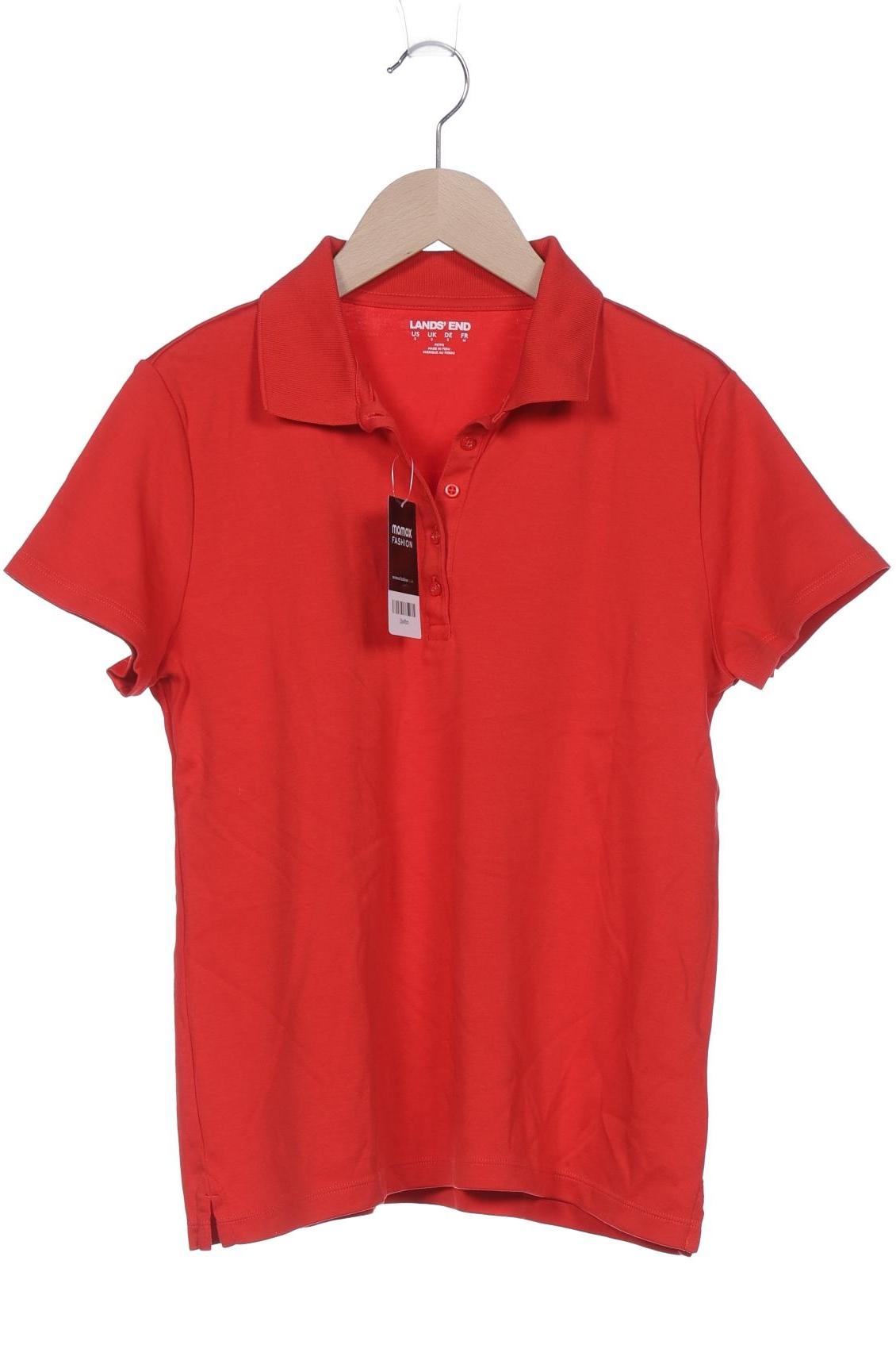 

Lands End Damen Poloshirt, rot, Gr. 36