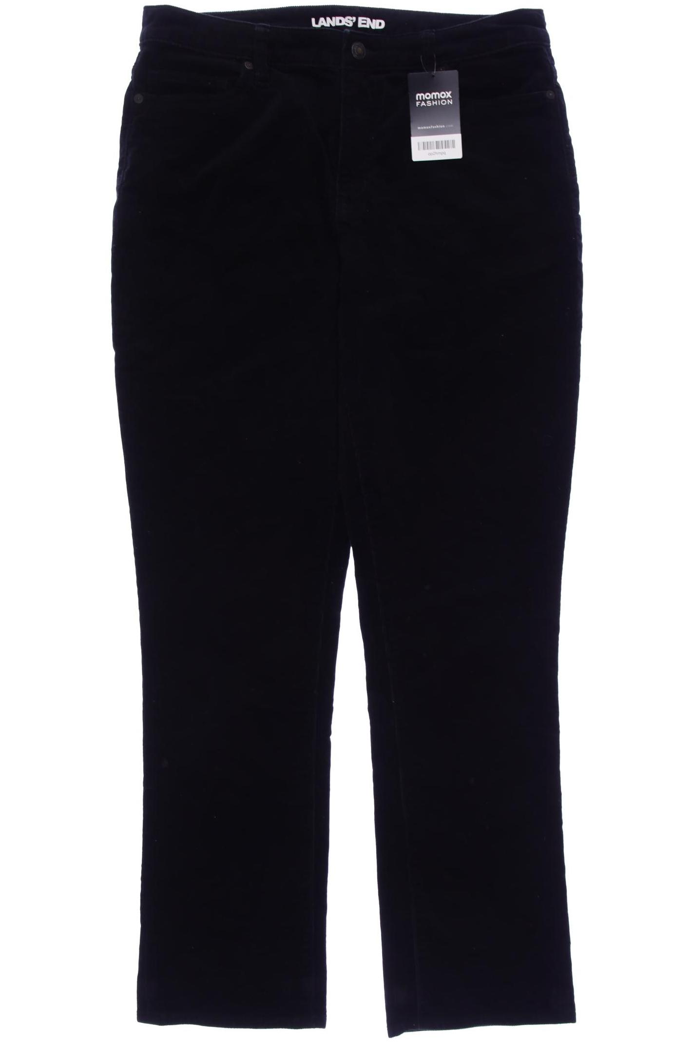 

Lands End Damen Stoffhose, schwarz, Gr. 40