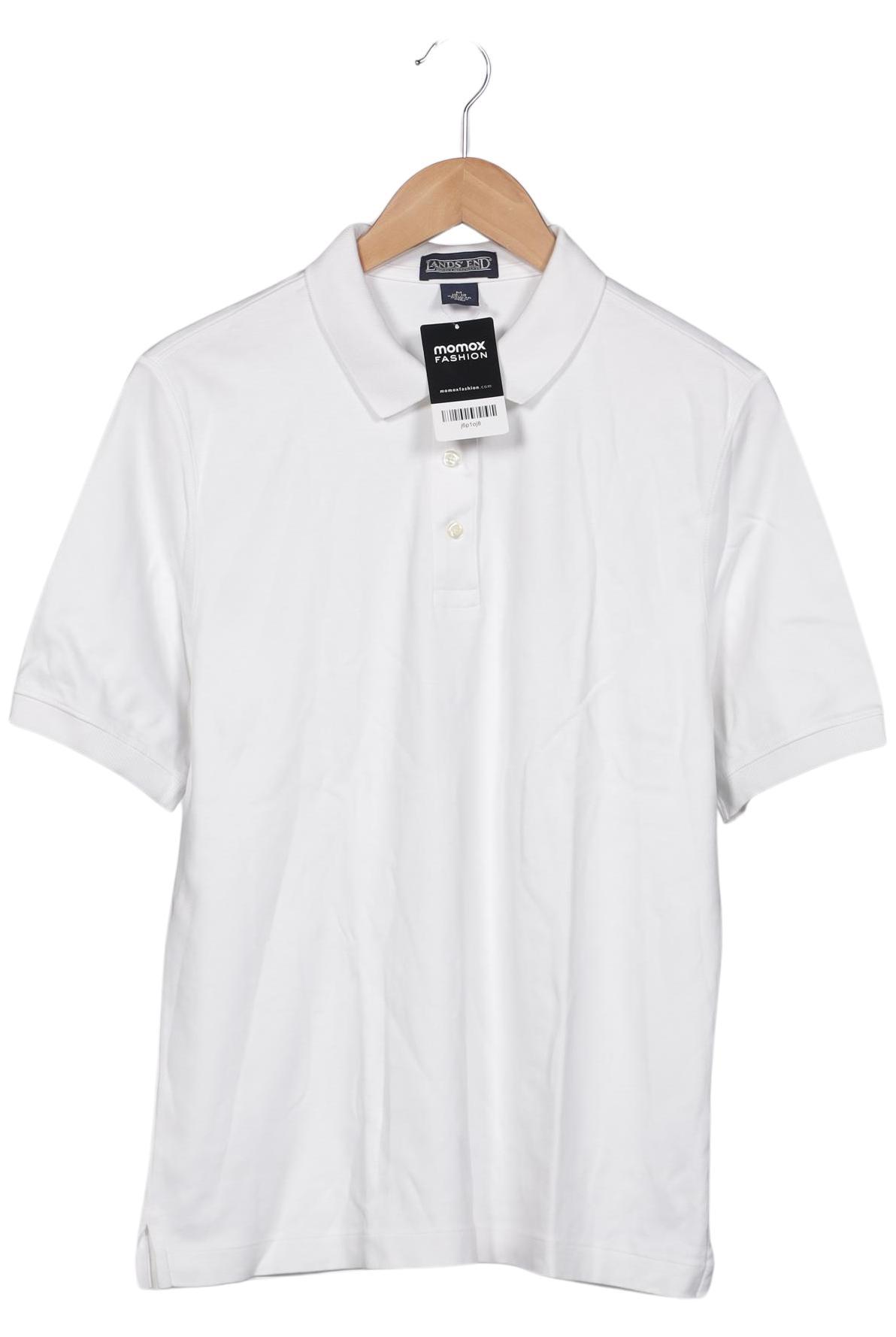 

Lands End Damen Poloshirt, cremeweiß, Gr. 38